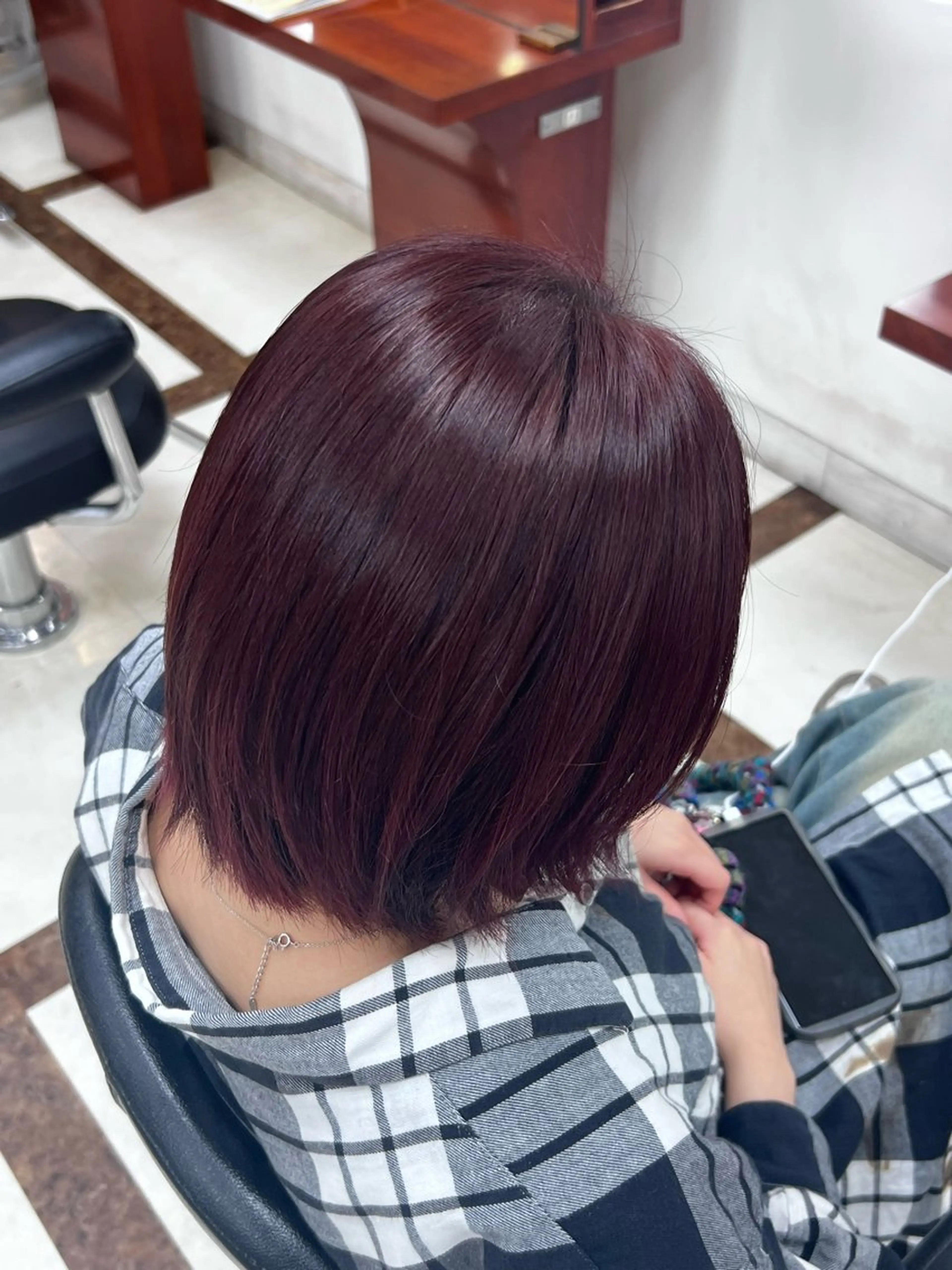 ショート カラー 柿澤 大樹のヘアスタイル