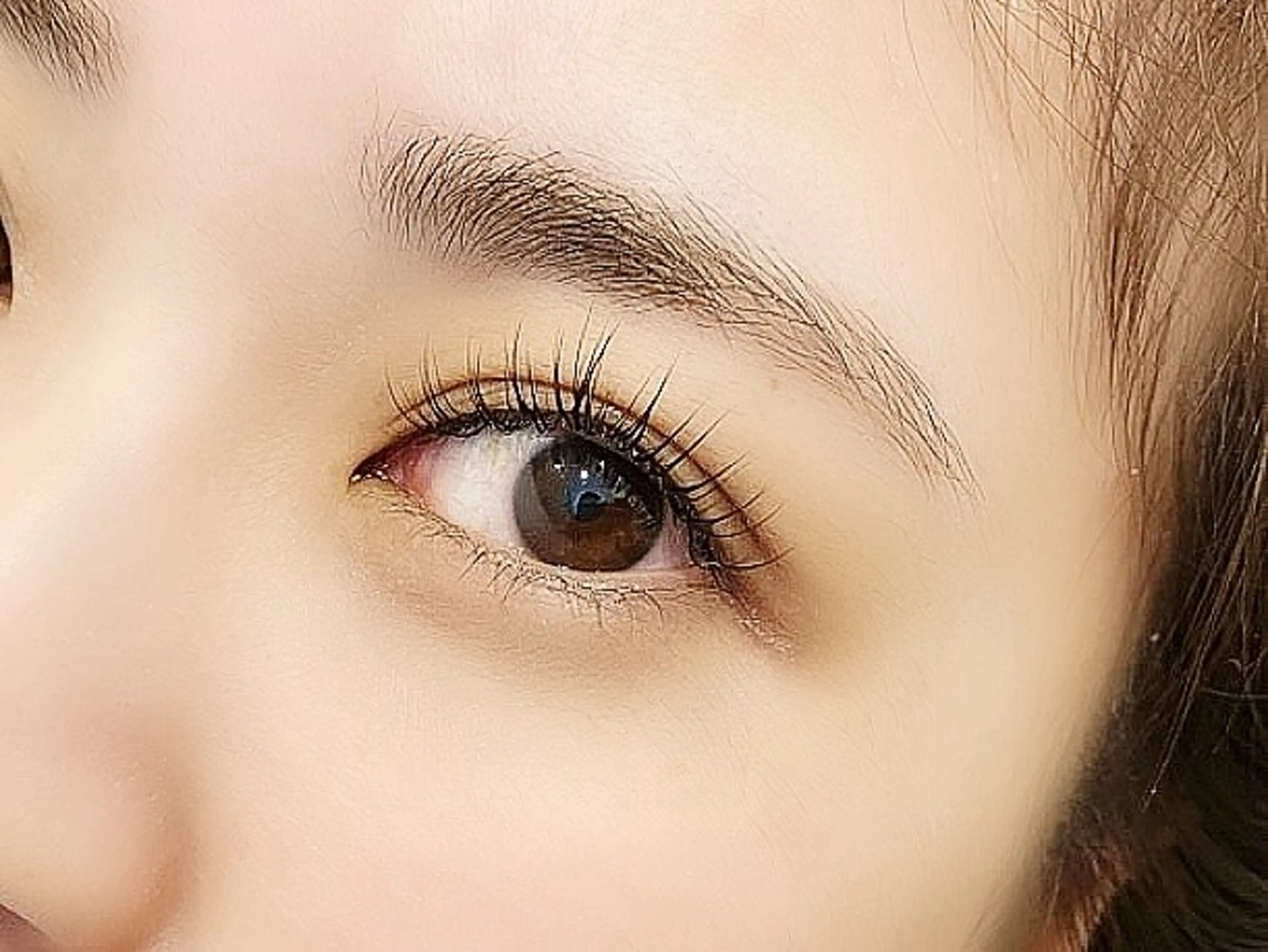 マツエク・マツパ フラットラッシュ セーブル Hair&Make Nahoのマツエク・マツパデザイン