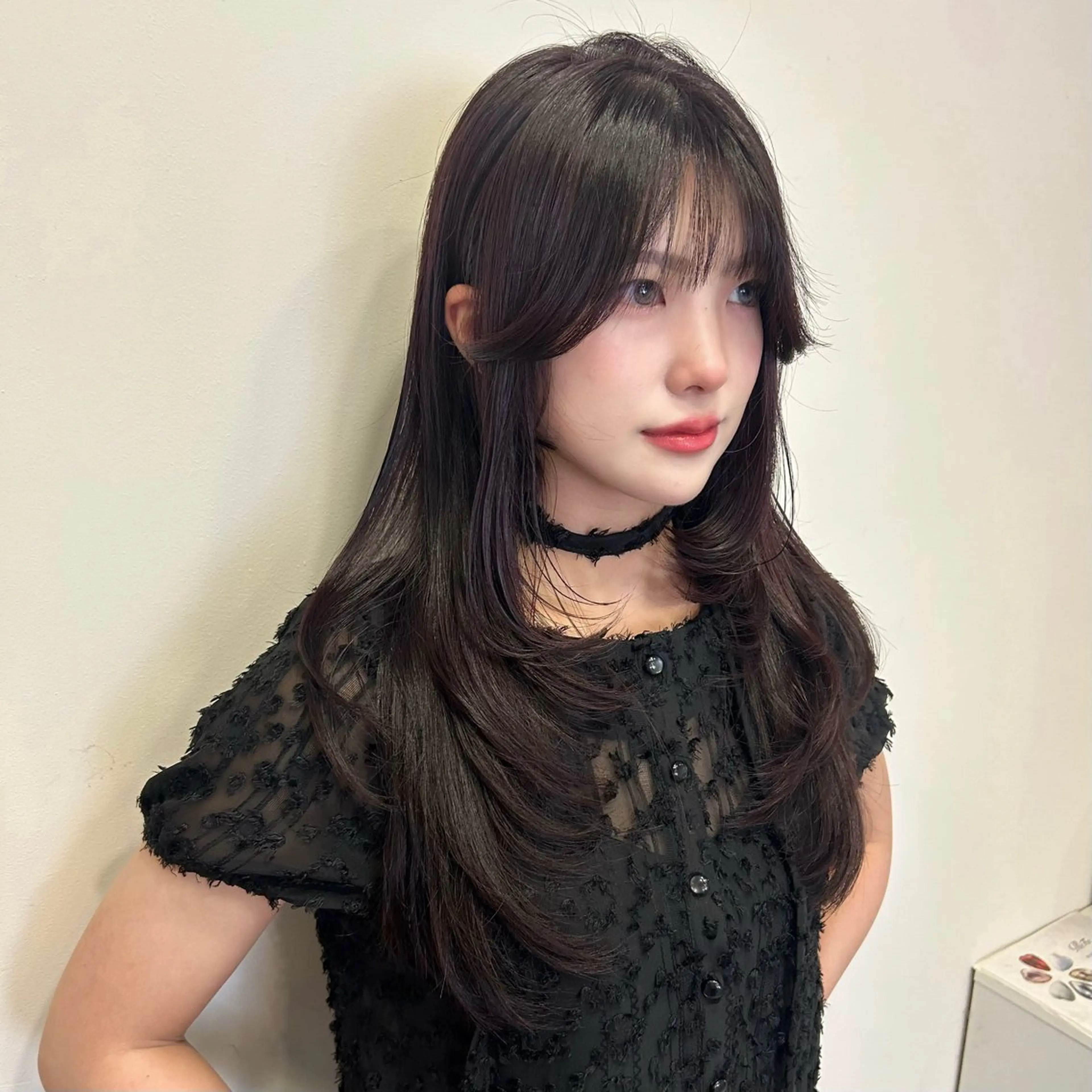 ロング カラー カット ヘアカラー YUI 武庫之荘美容室のヘアスタイル