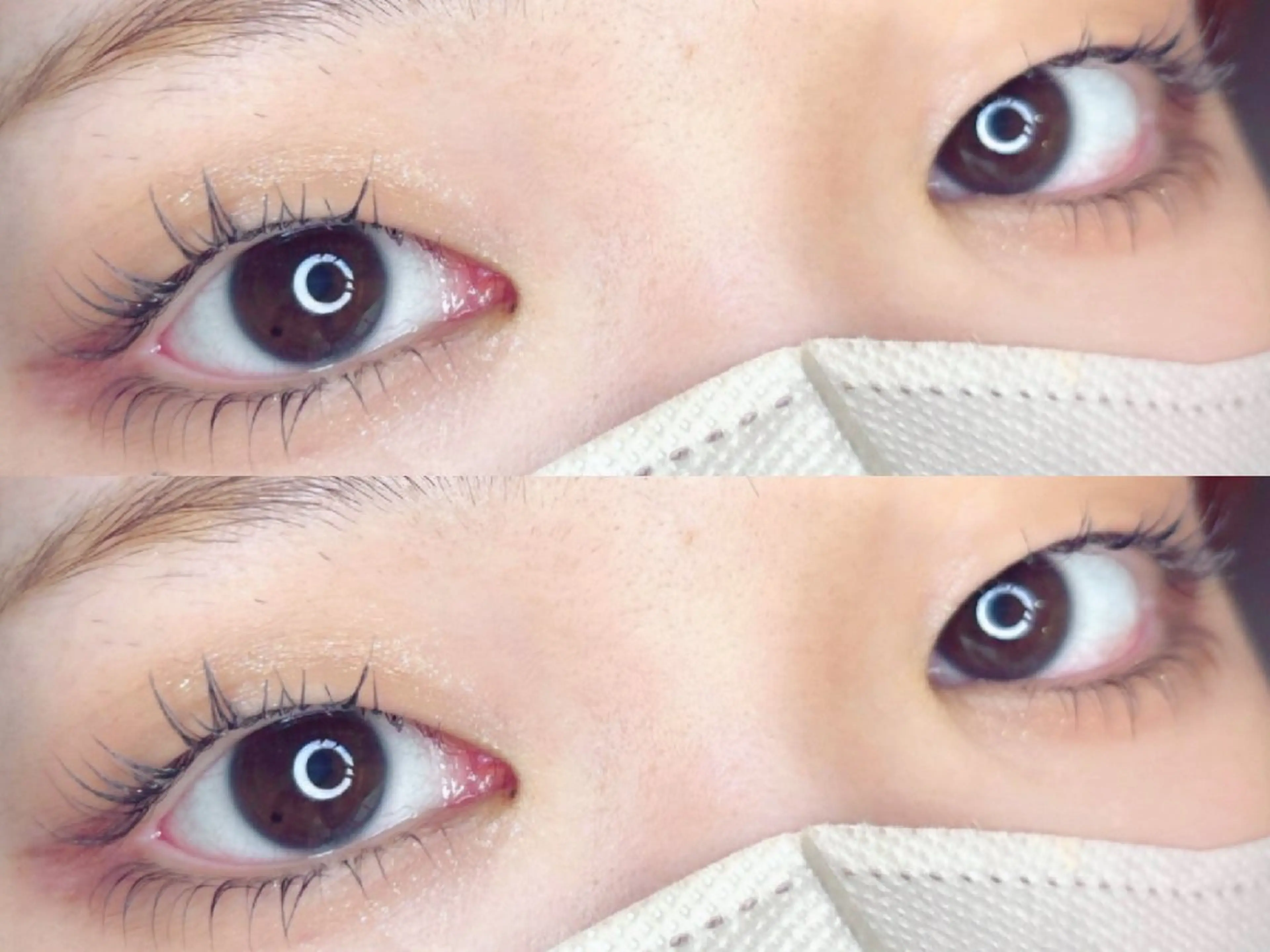 ✨ウル感まつ毛✨上下 まつげパーマorパリジェンヌ アイシャンプー コーティング込 土日祝は+500の写真