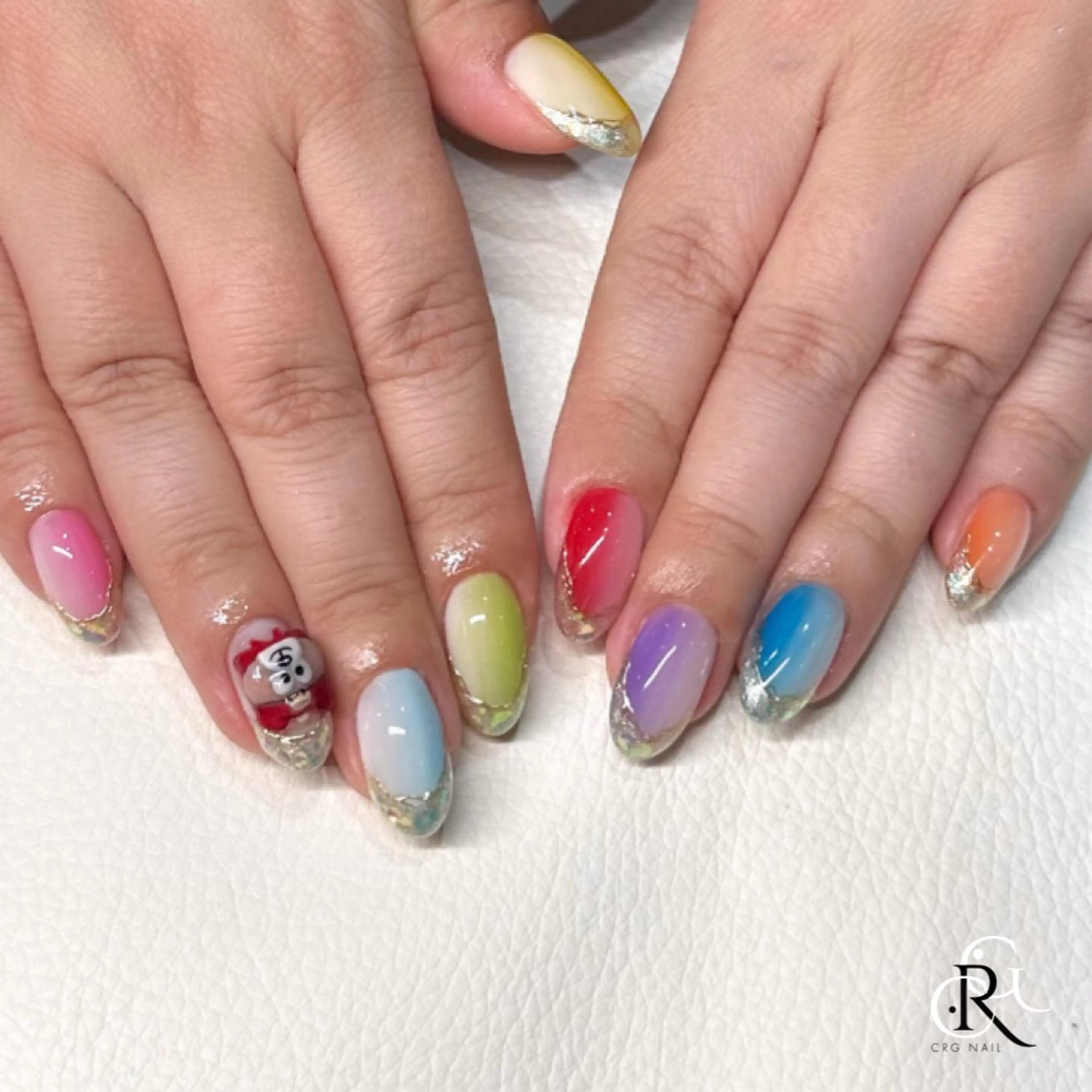 ネイル ハンドネイル 美フォルム✨ CRG　RURIのネイルデザイン