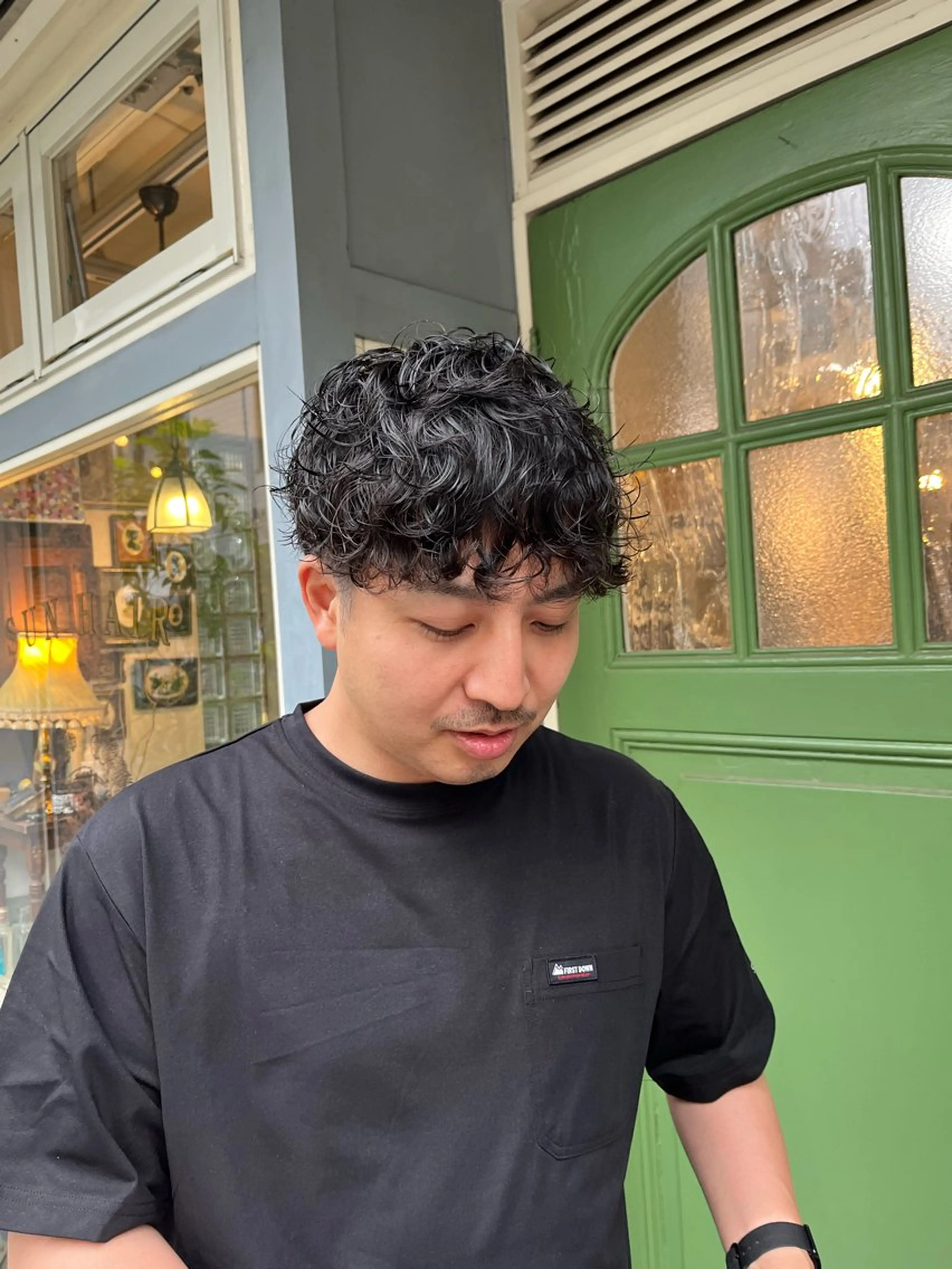 ショート パーマ 抜け感ショート パーマ/緒方椋のヘアスタイル