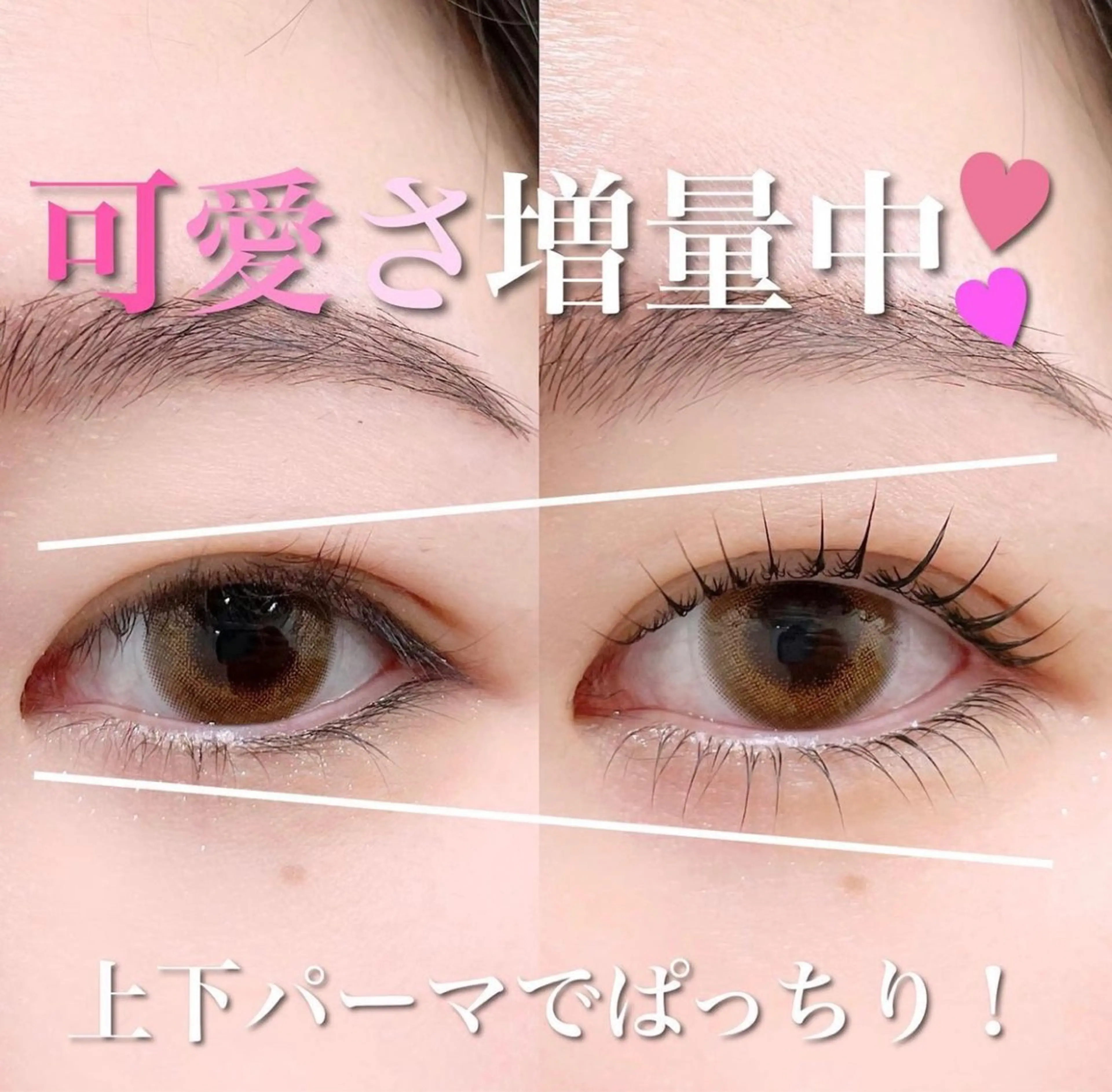 ✨トレンドワンホン韓ドル風✨束間強めパーマ上下(美容液・アイパック付き)の写真