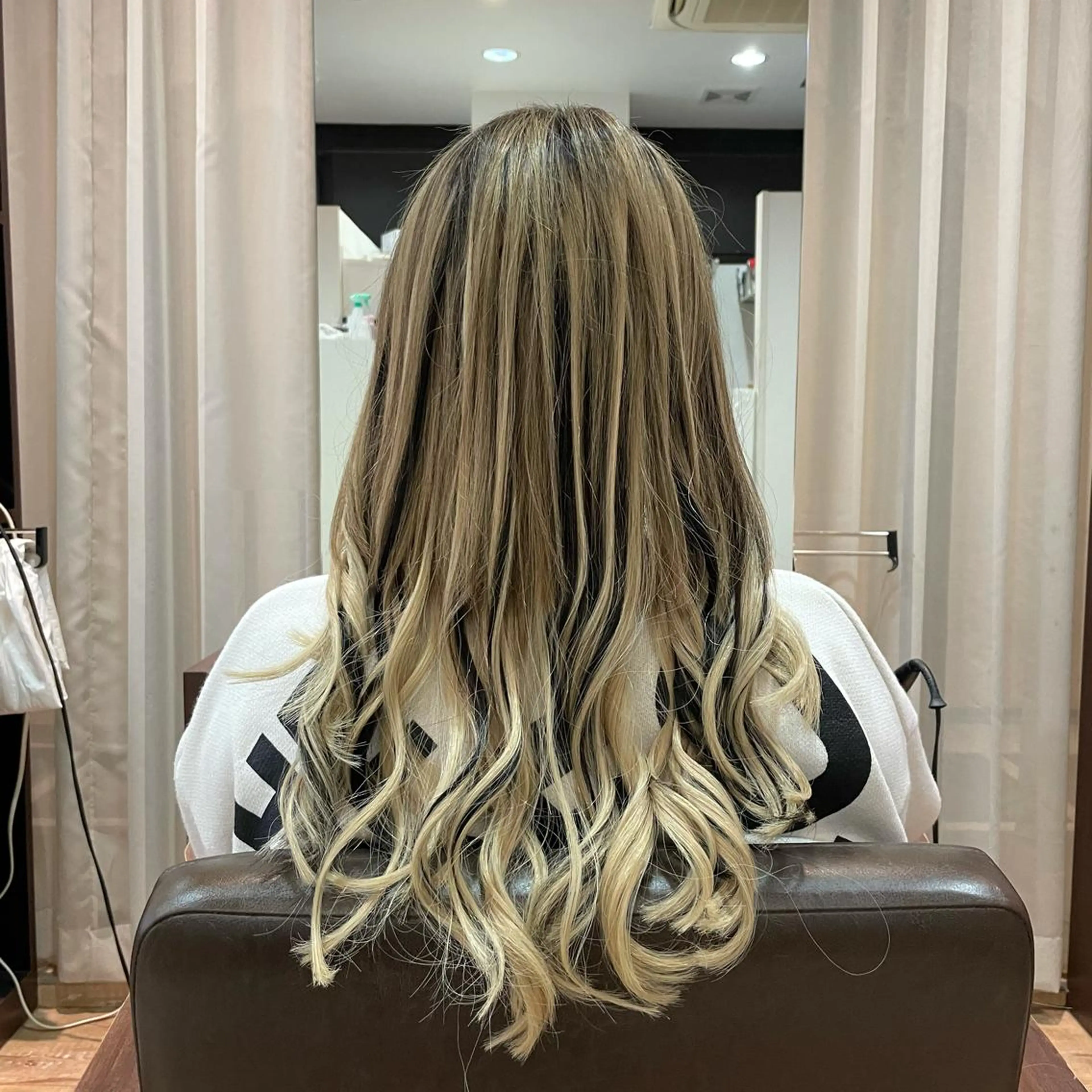 ロング シールエクステ エクステ 大阪長居🌱野見山 卓也のヘアスタイル