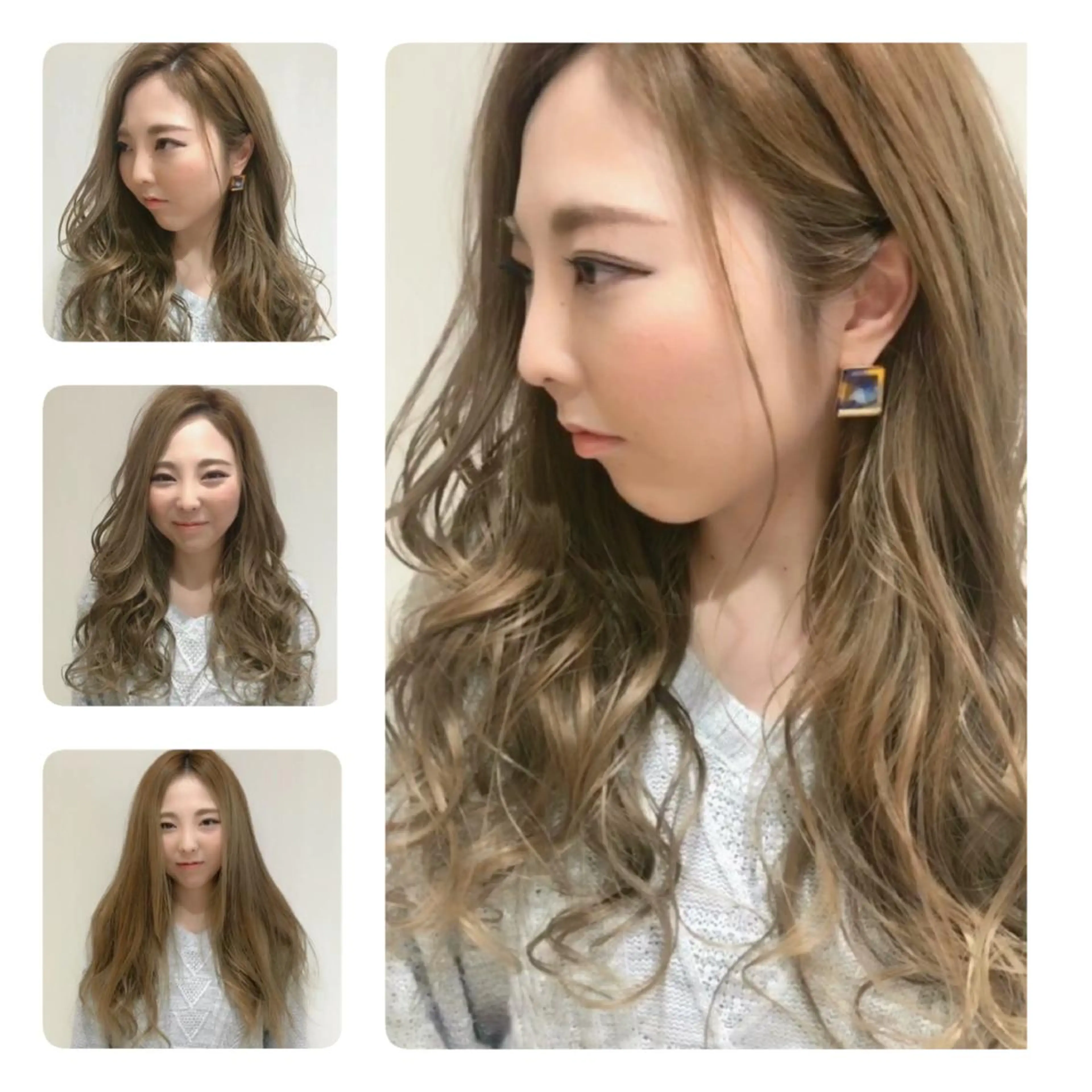 ロング カラー カット ヘアカラー トリートメント 高橋 昭雄のヘアスタイル