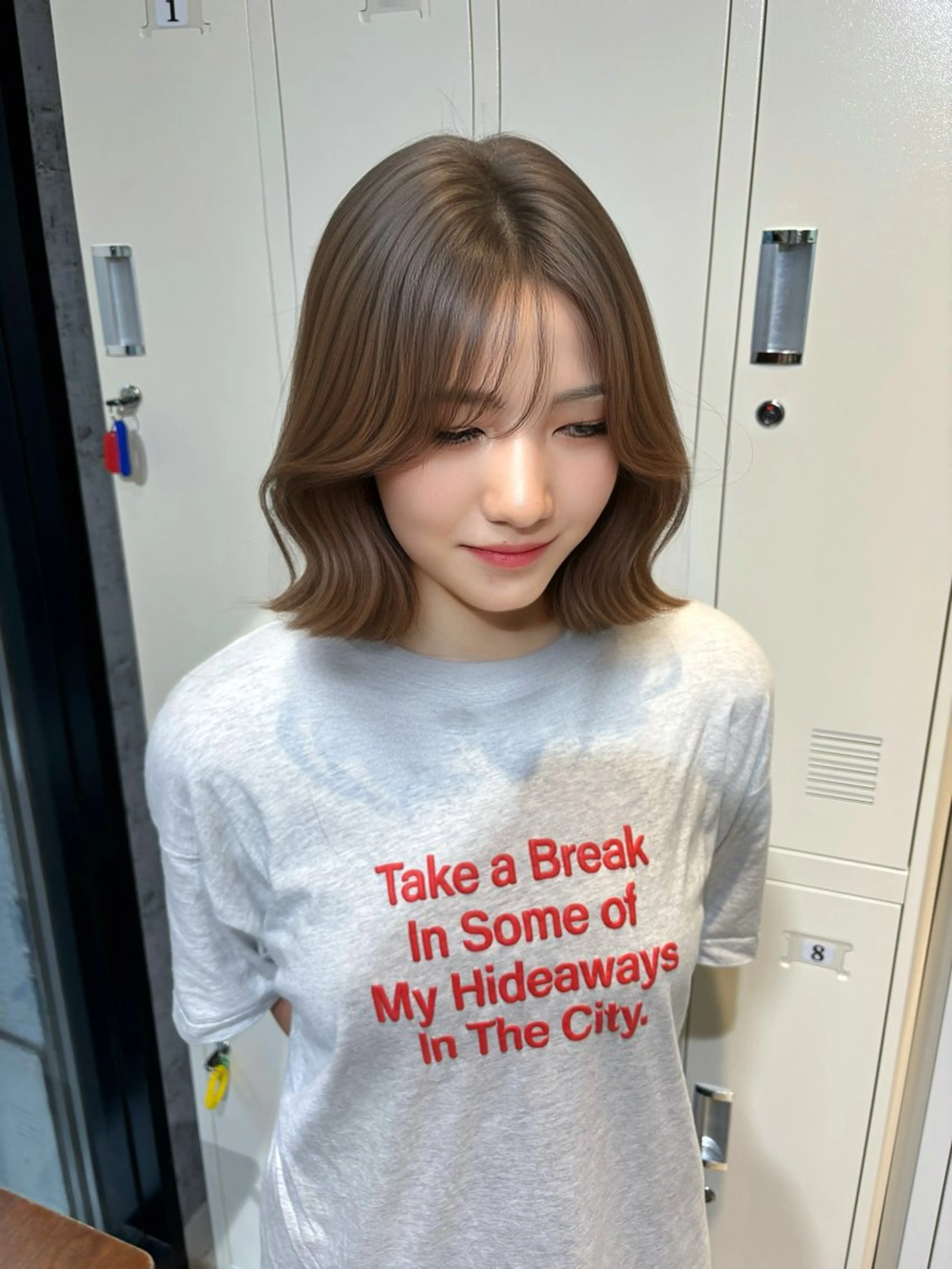 ショート カラー カット ヘアカラー 韓国レイヤー/カラー 🐈‍⬛💗miyuのヘアスタイル