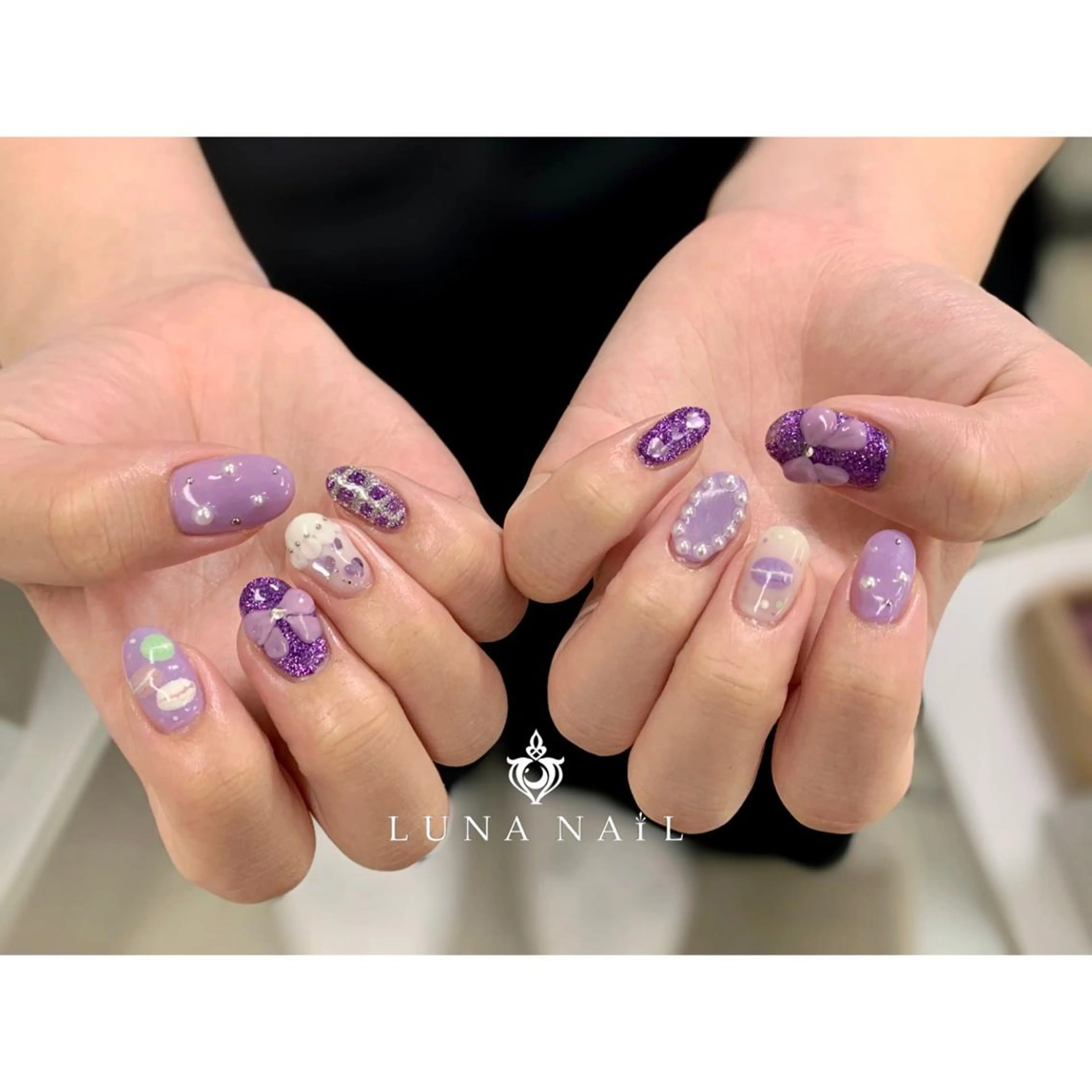 ネイル ハンドネイル アトリエ　ミモザ所属・いまむら あかりのネイルデザイン