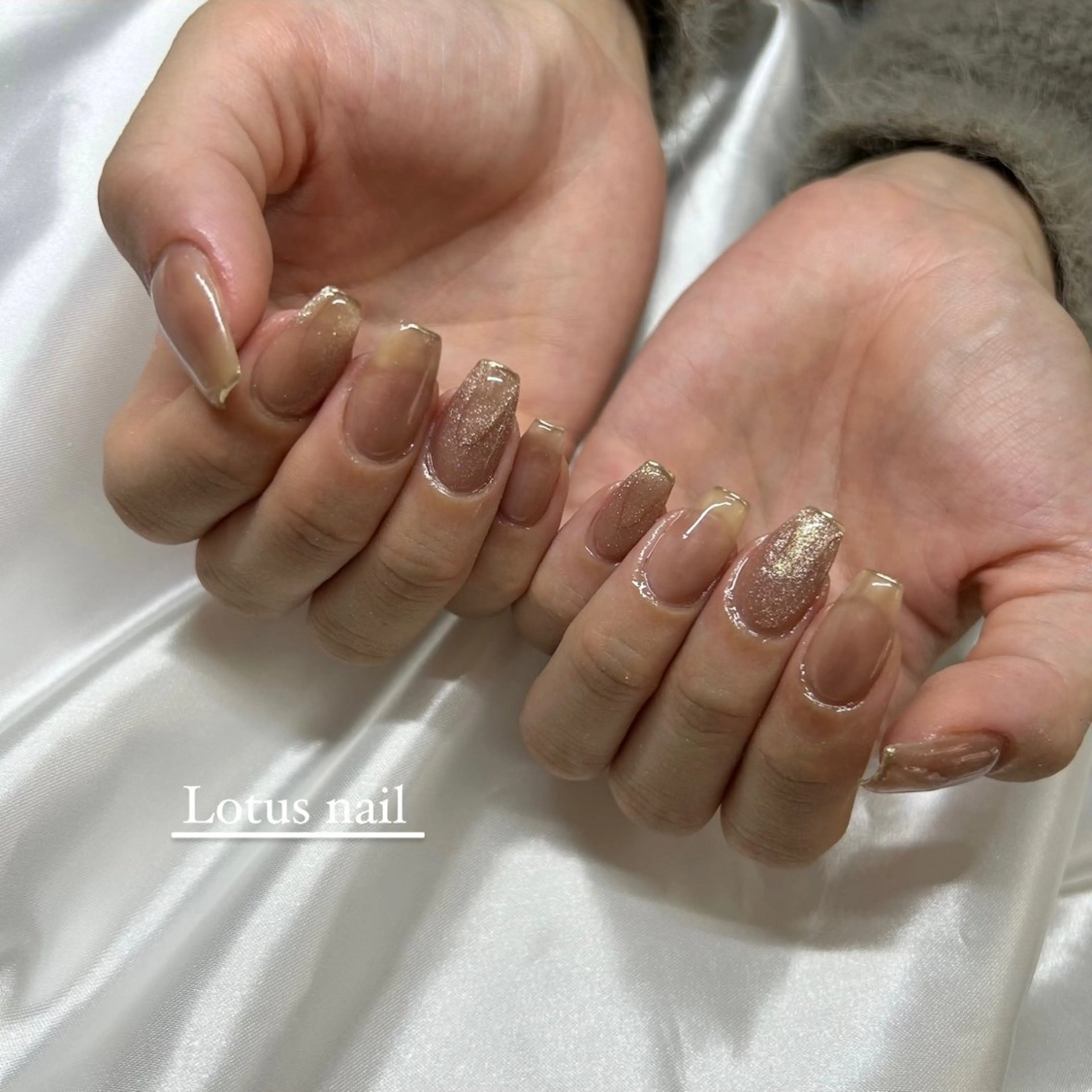 ネイル ハンドネイル privatesalon  Lotusnail所属・Lotus nailのネイルデザイン