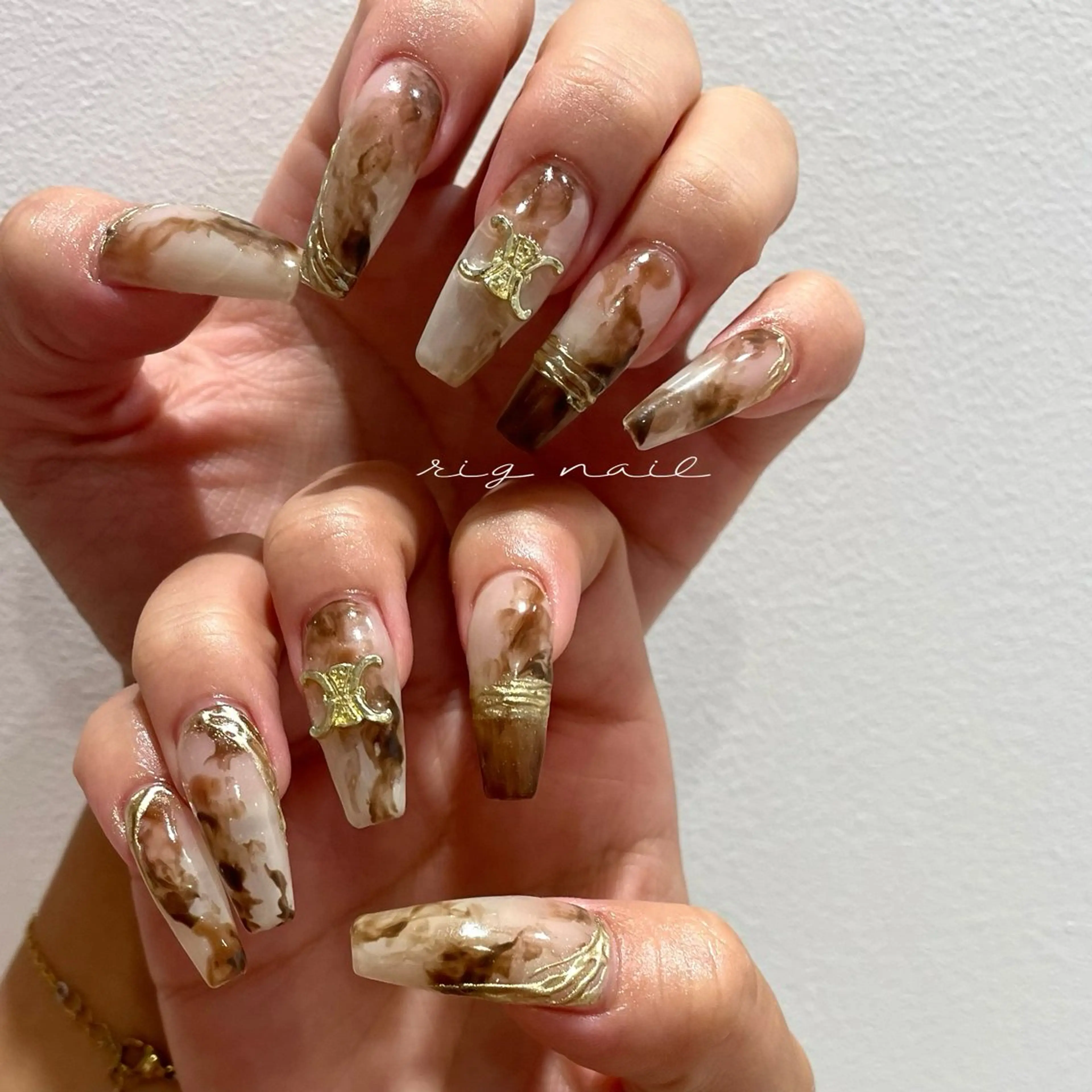 ネイル rig nail草加店所属・松本 紋世のネイルデザイン