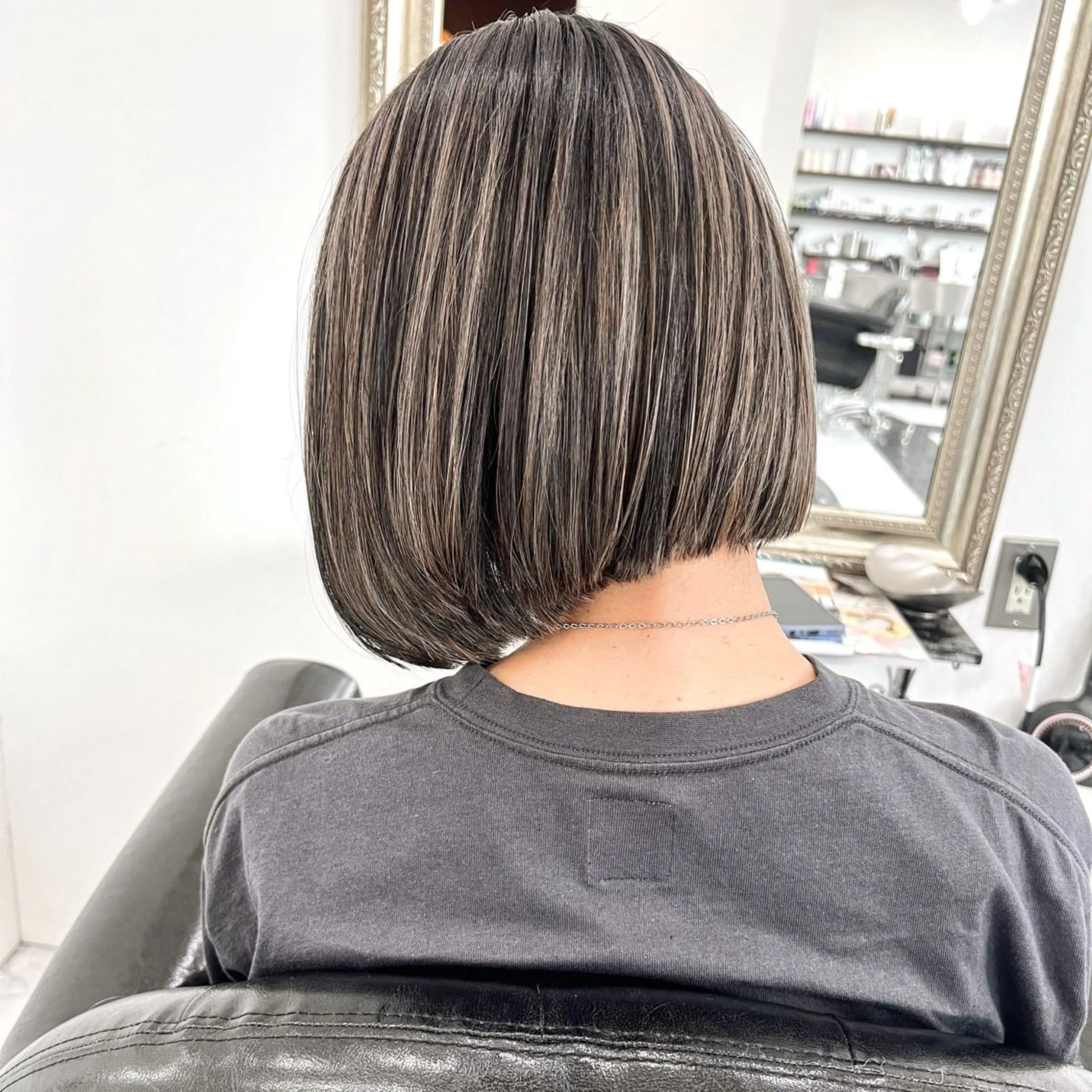 《新規様限定》ハイライト+艶髪カラー+カットの写真