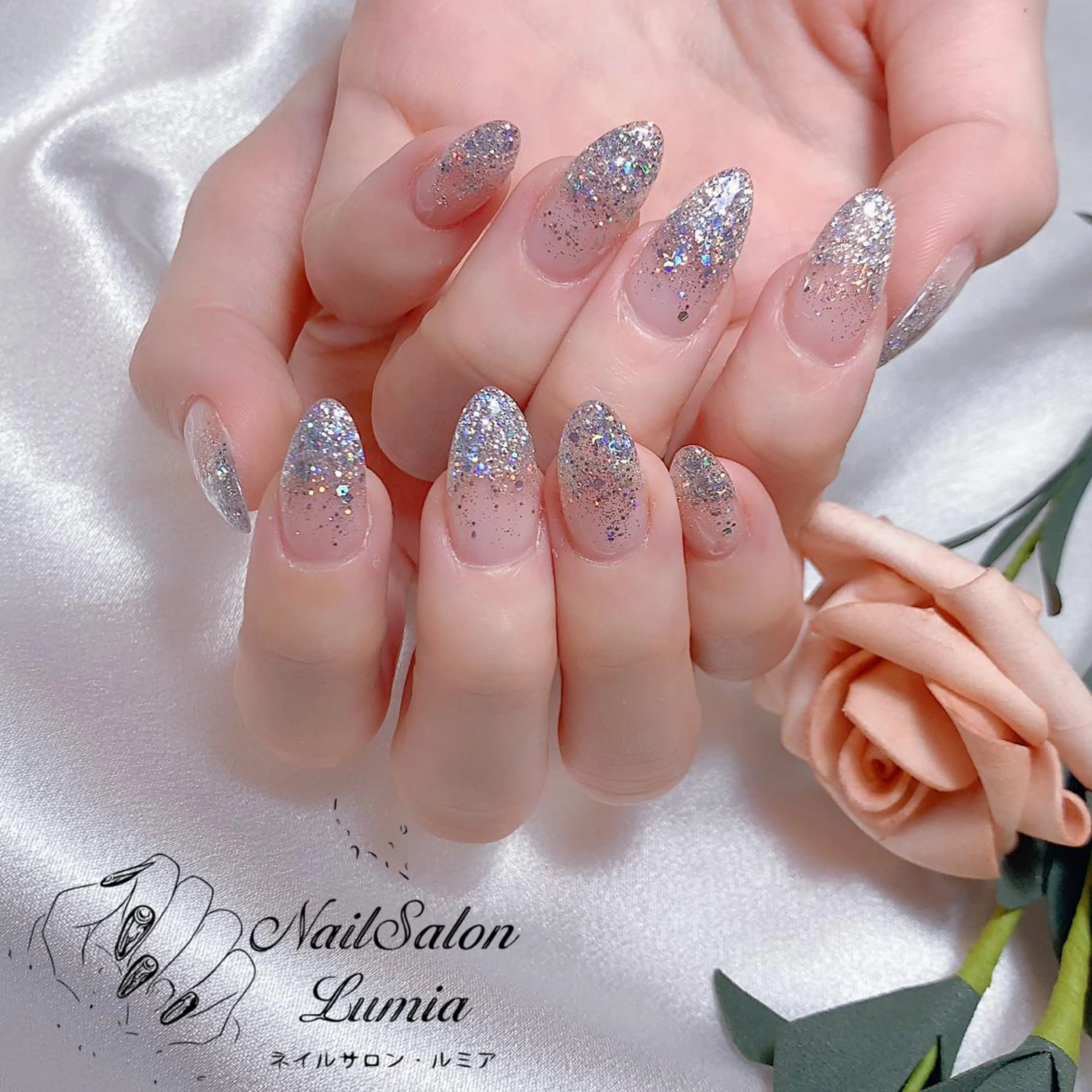 ネイル ハンドネイル ネイルサロン ルミア Lumia 店長のネイルデザイン