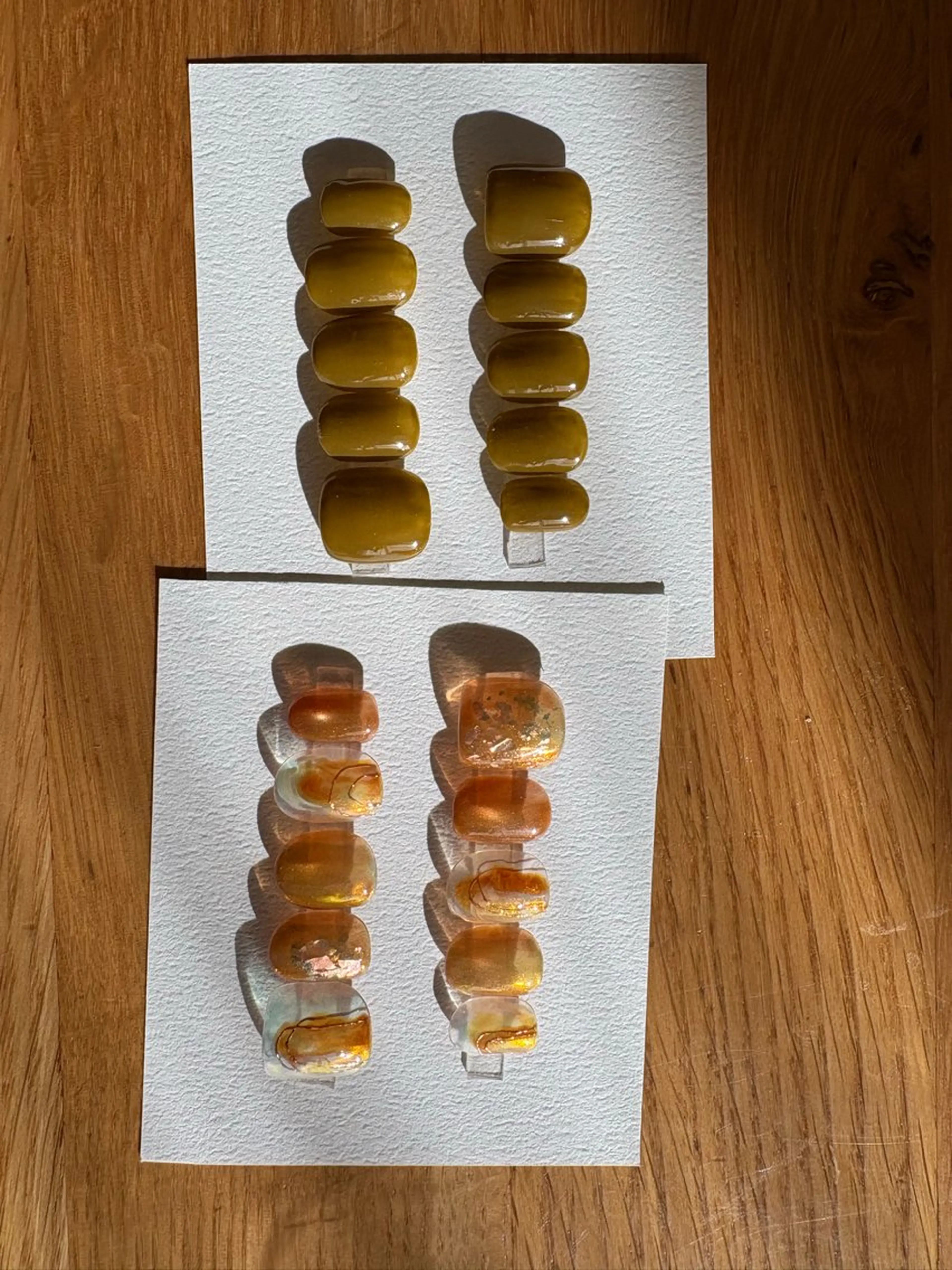 ネイル ネイルチップ 🌲🌳🚪iiit o🌲🌳🌲のネイルデザイン