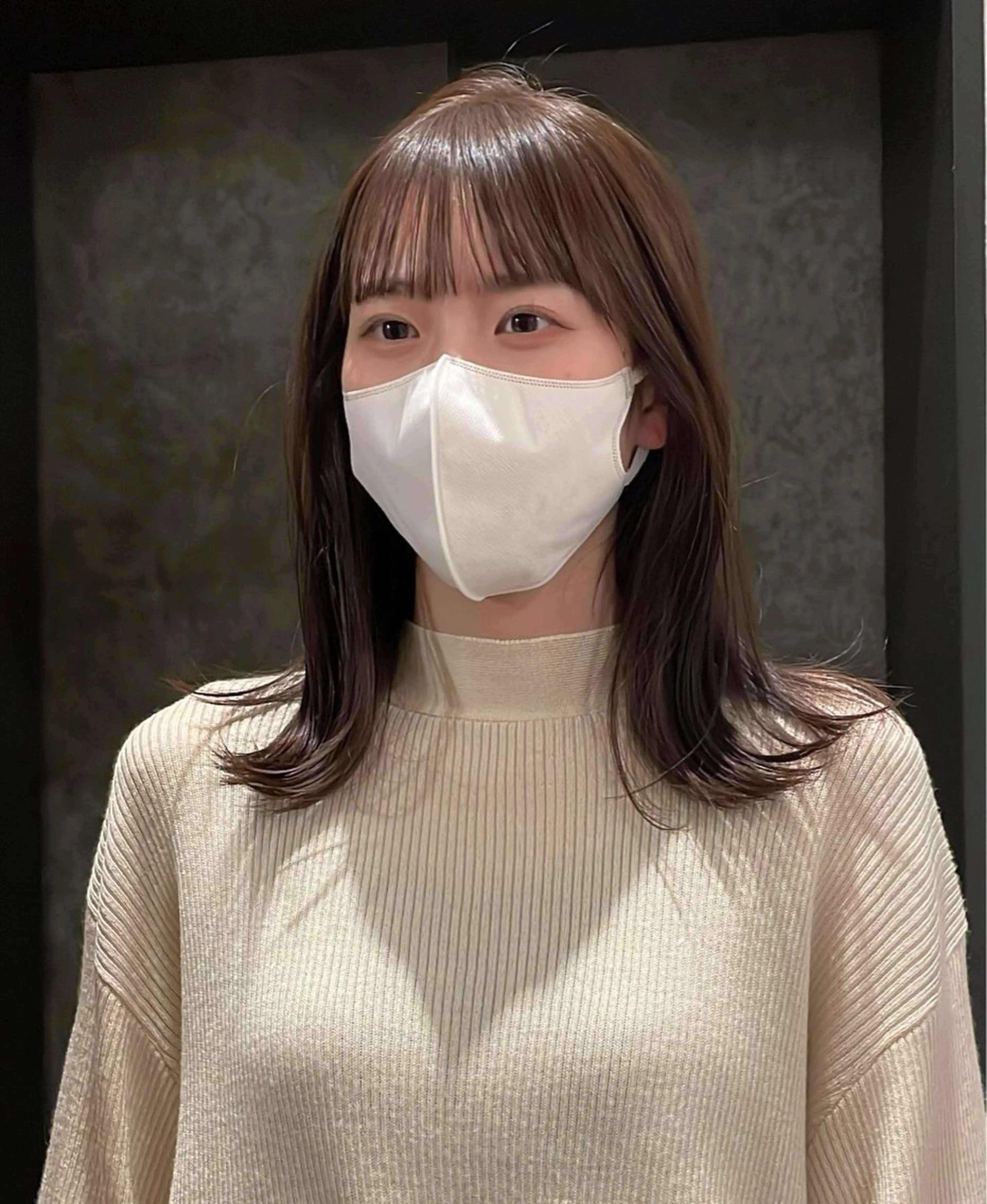 ミディアム カラー tete nico所属・似合わせ/ヘアカラー nanami🌸のヘアスタイル