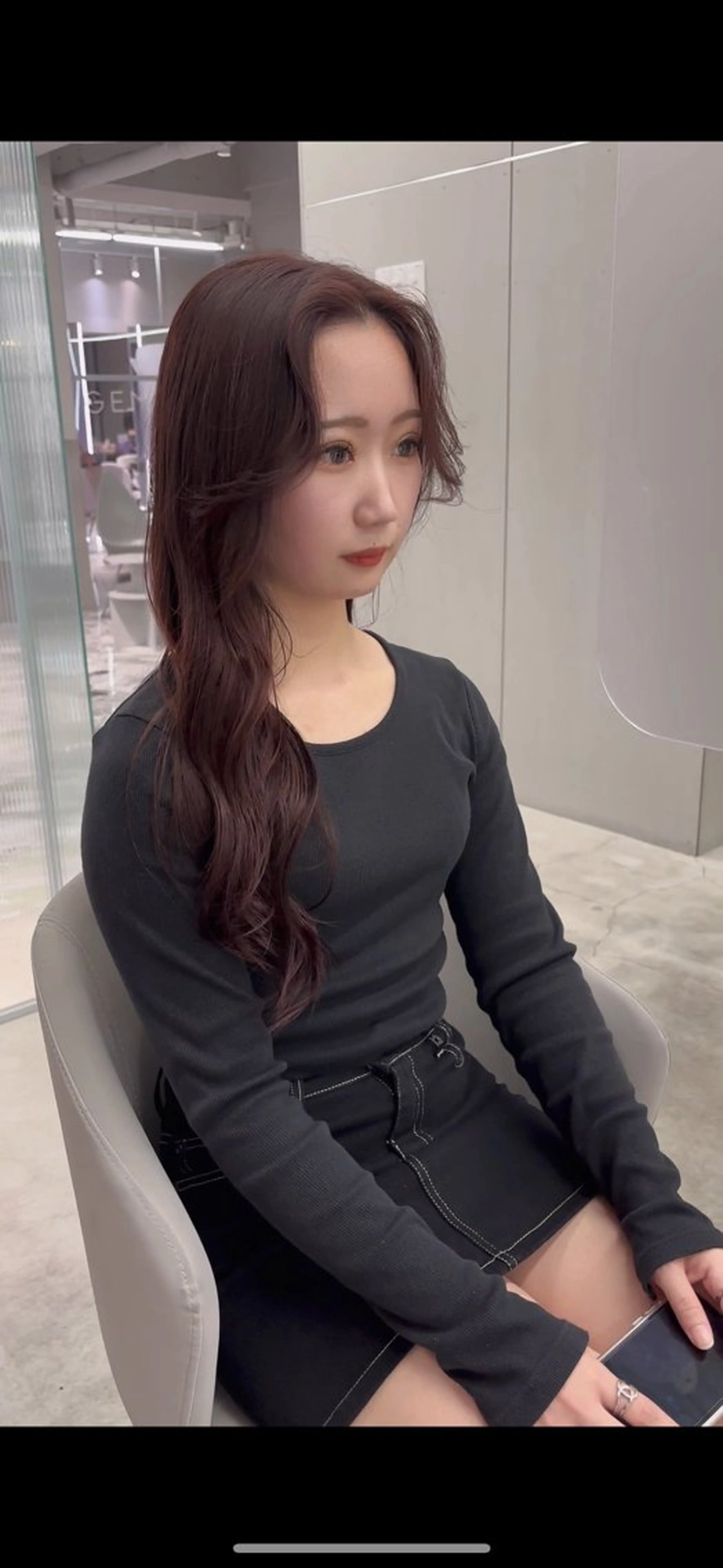 ロング カラー レッドカラー 名古屋/レイヤー /RYOUICHI/のヘアスタイル