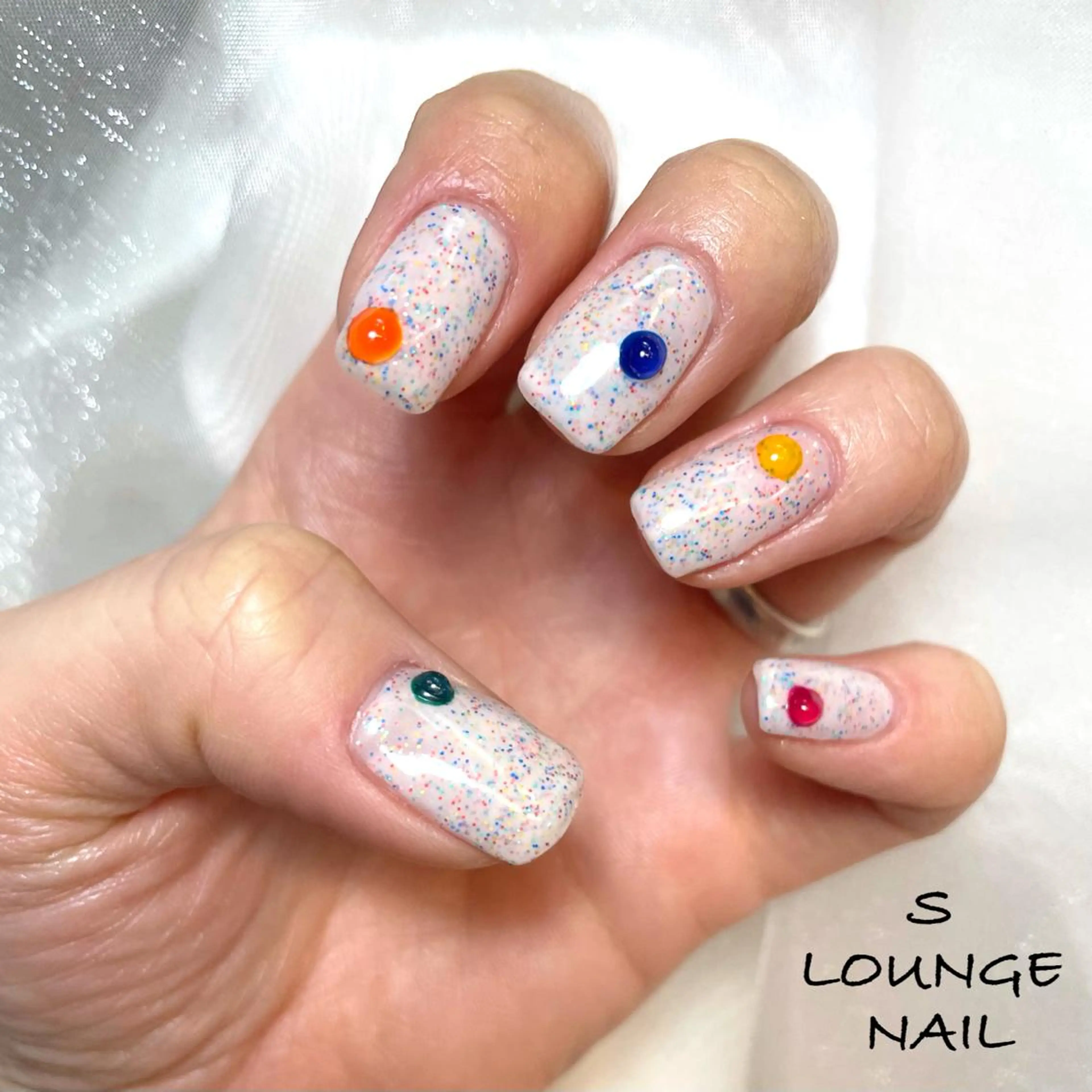 ネイル ハンドネイル フットネイル S LOUNGE NAIL所属・パーツたくさん🍓 SUMIのネイルデザイン