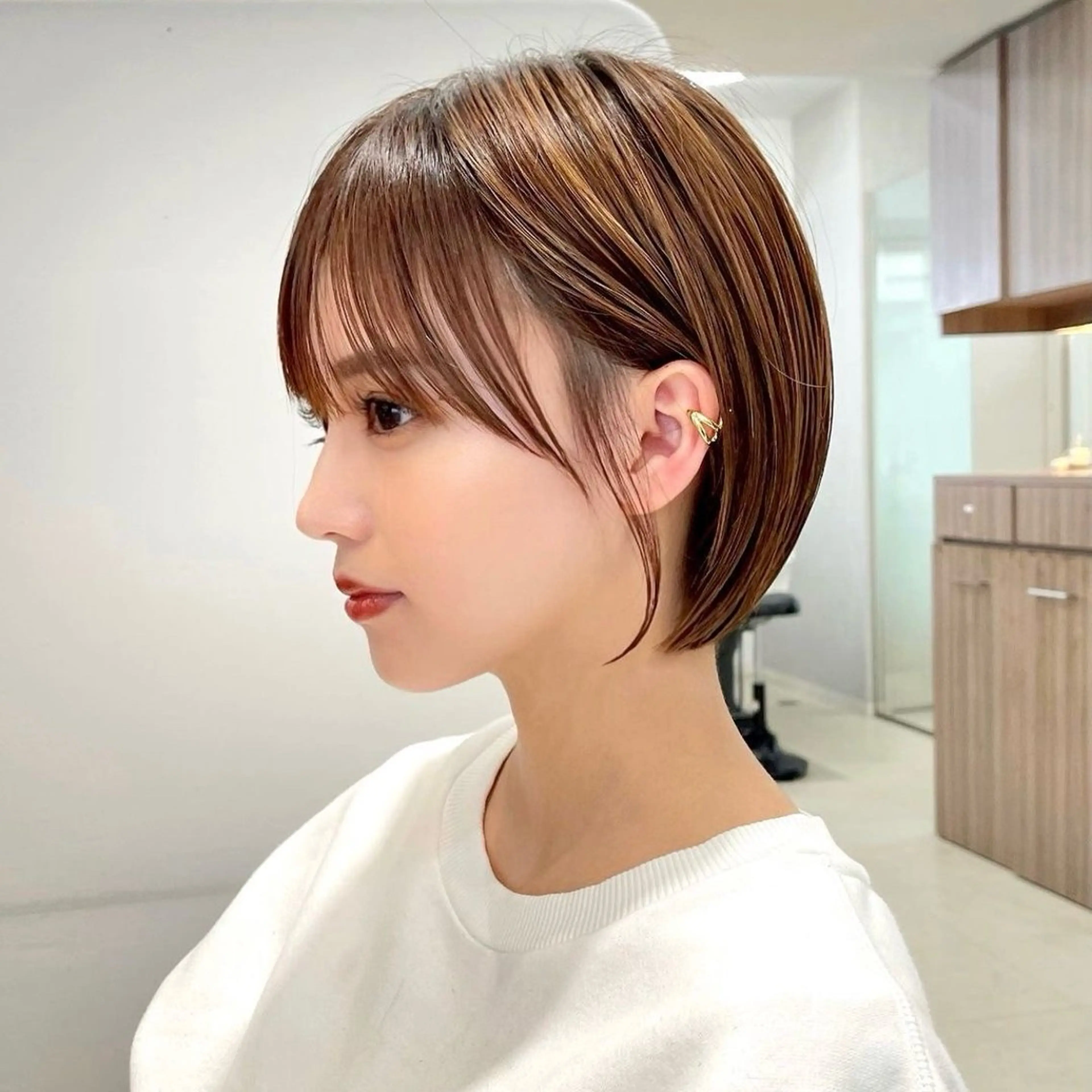 ショート ショートボブ ボブ ショートヘア 今だけカット無料✨ 表参道美容師 井出光のヘアスタイル