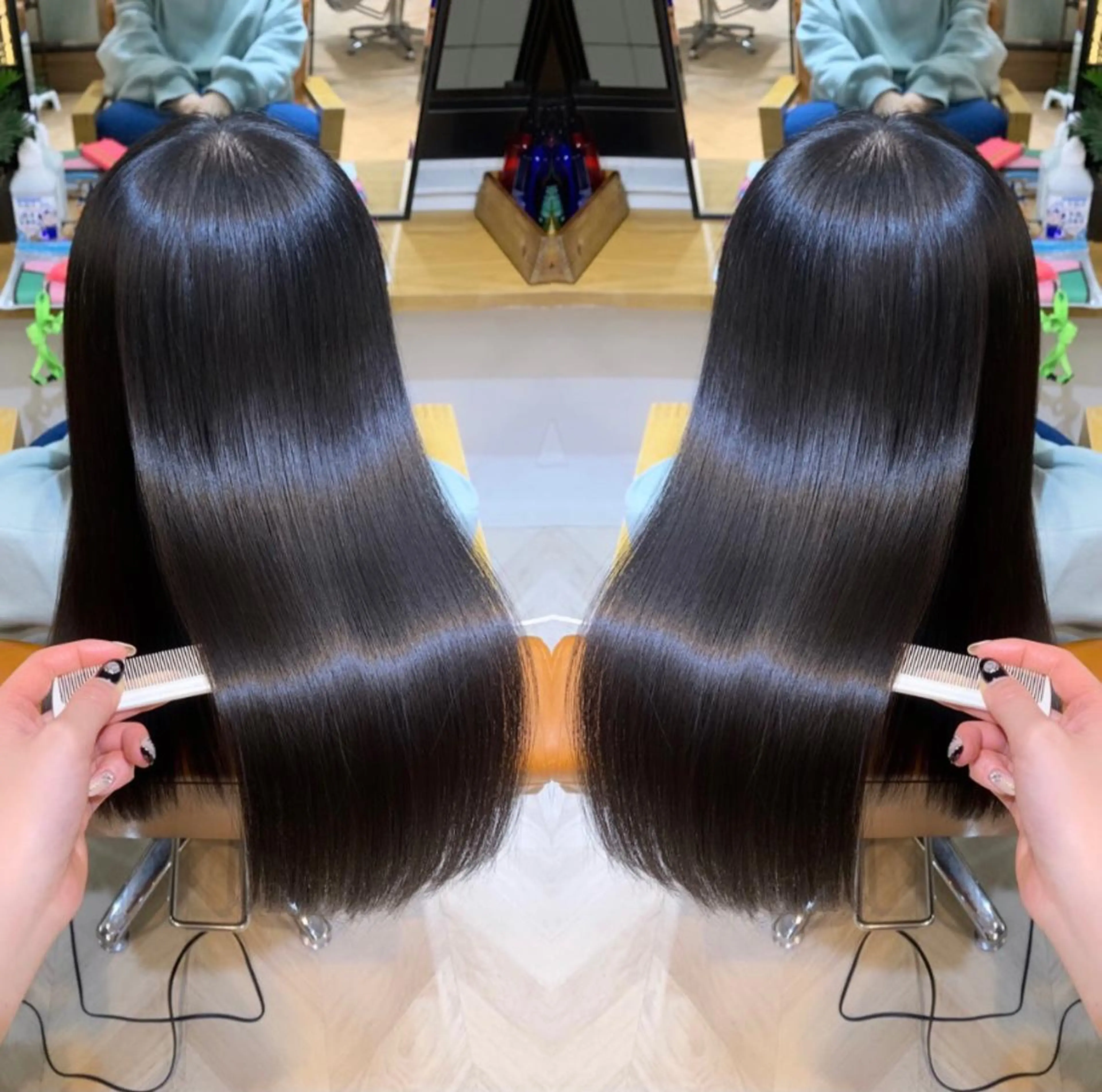 ロング カラー she2所属・chieri🍒 【髪質改善認定資格】のヘアスタイル