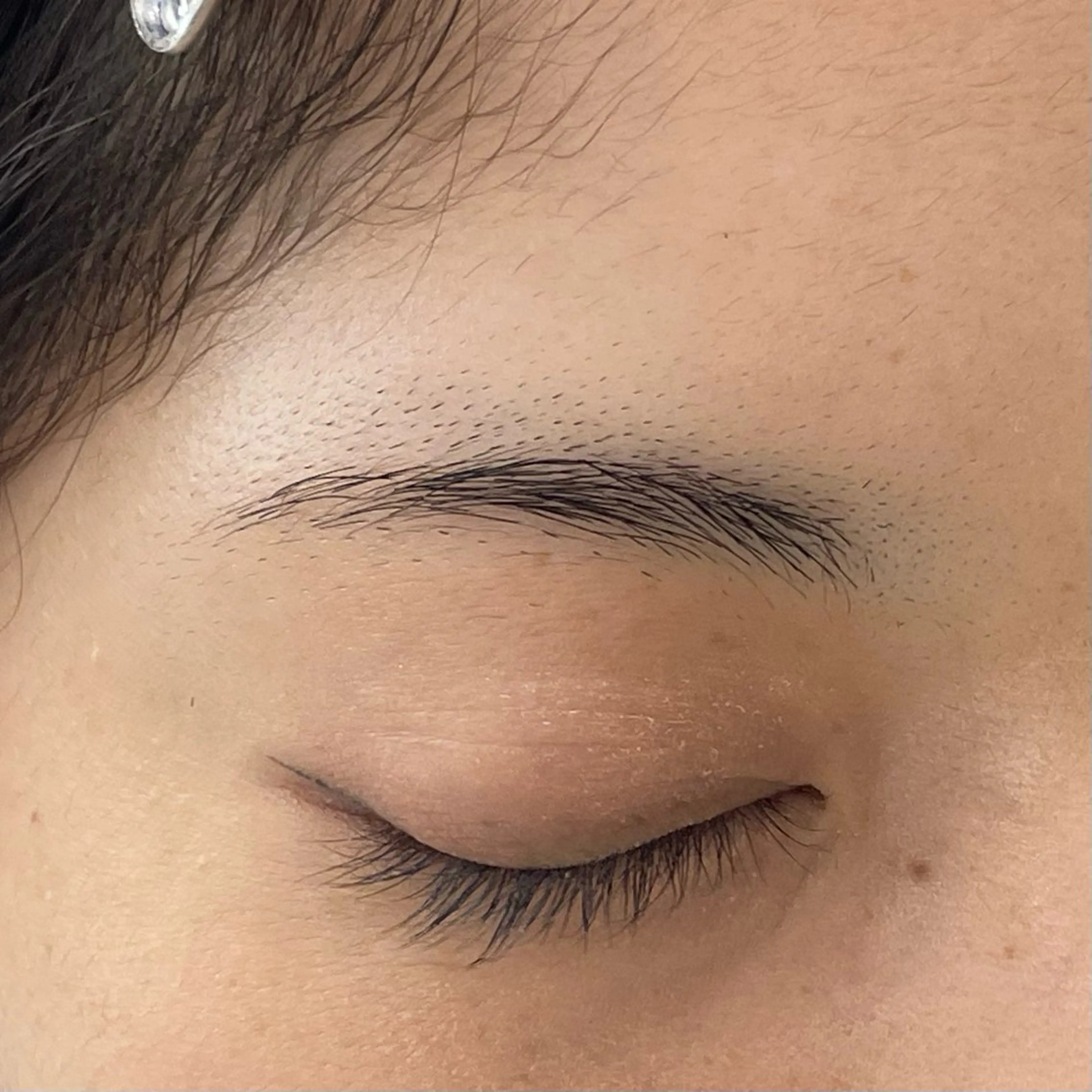 アイブロウ ヘアカラー ななみ.⋆𝜗𝜚 艶カラー/まつパのヘアスタイル