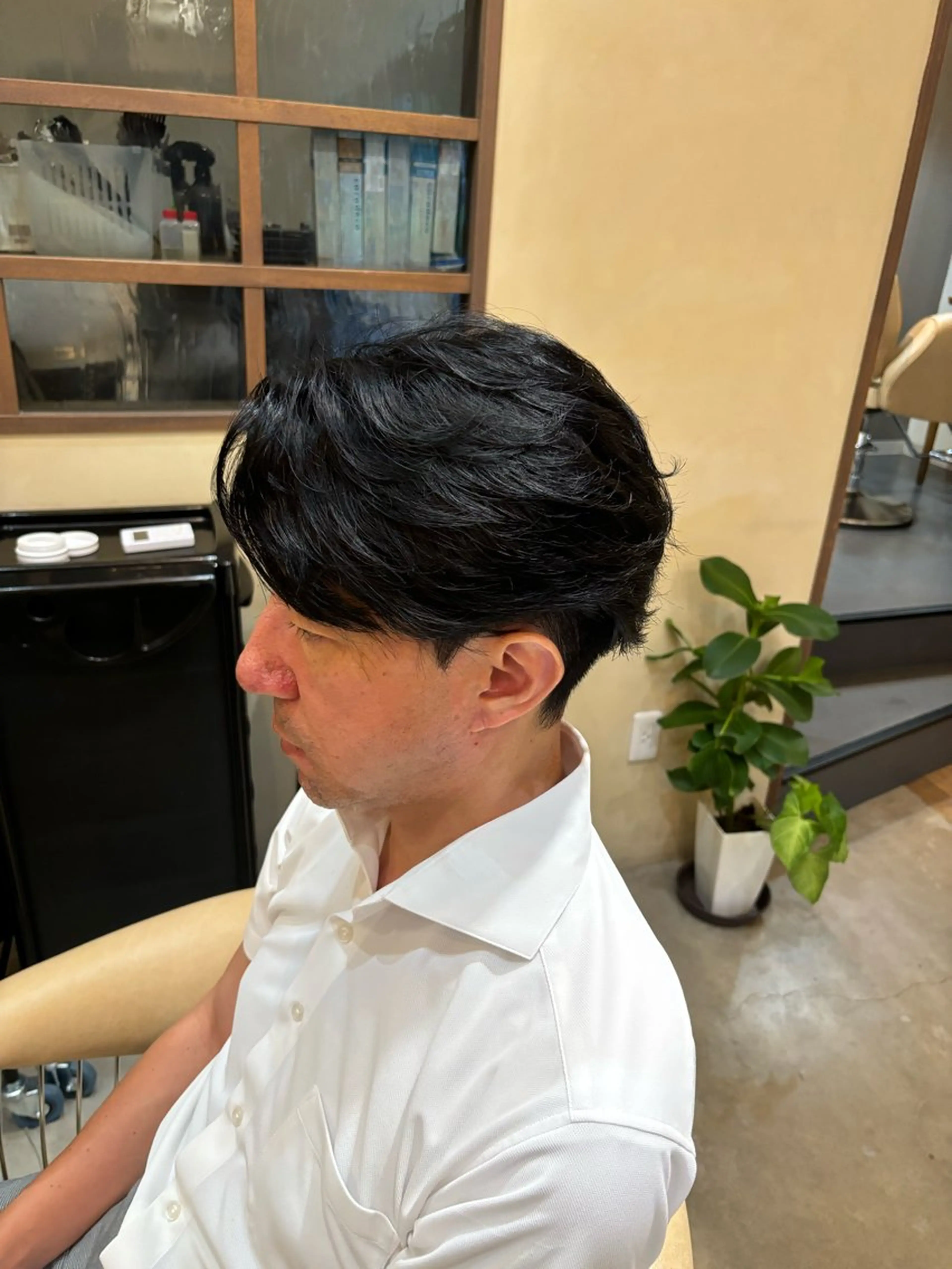 ショート メンズ カット パーマ 鹿児島 TSUBASAのヘアスタイル