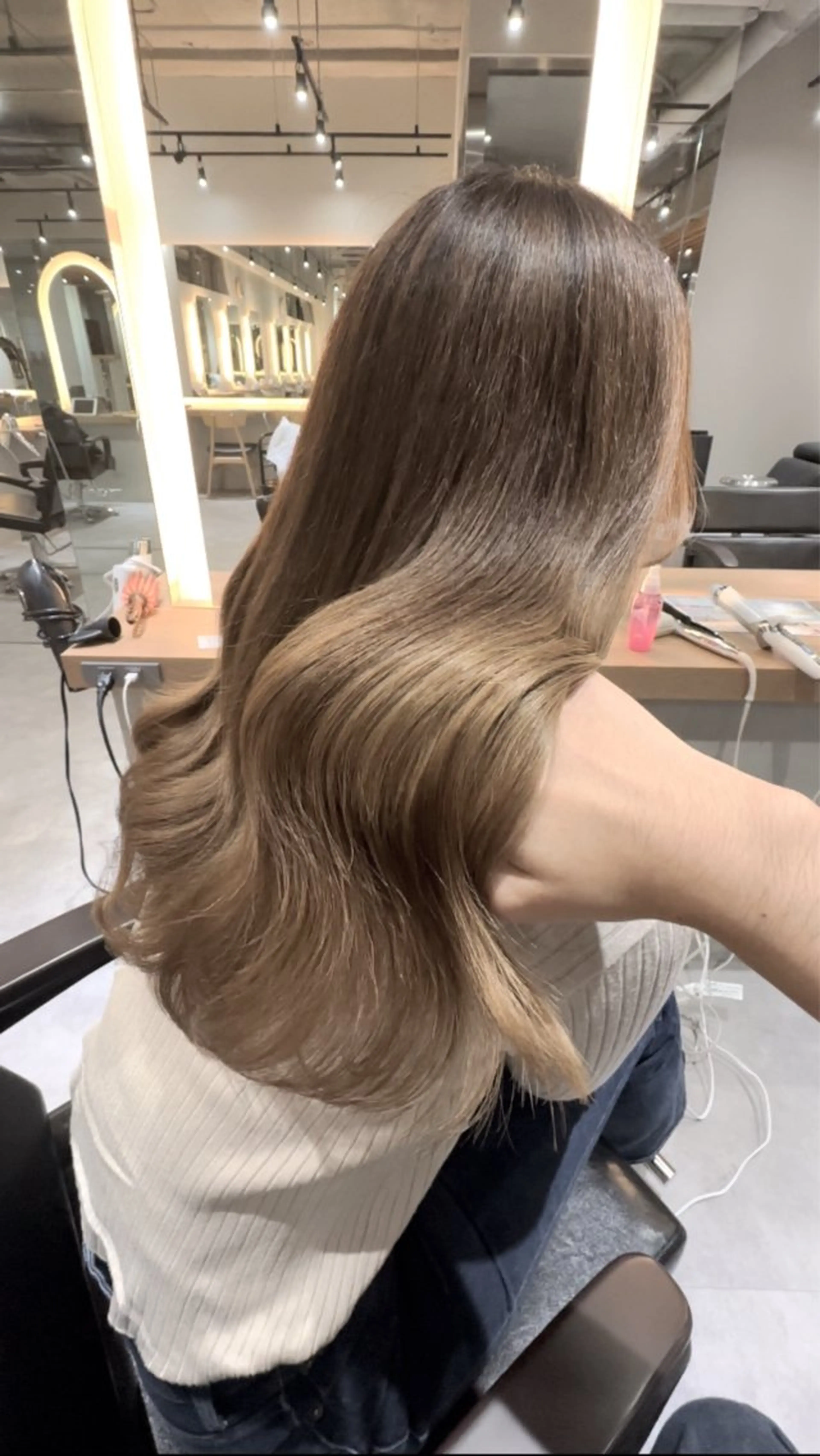 ロング カラー カット ヘアカラー トリートメント レイヤーカット/ ブリーチカラー/雅人のヘアスタイル