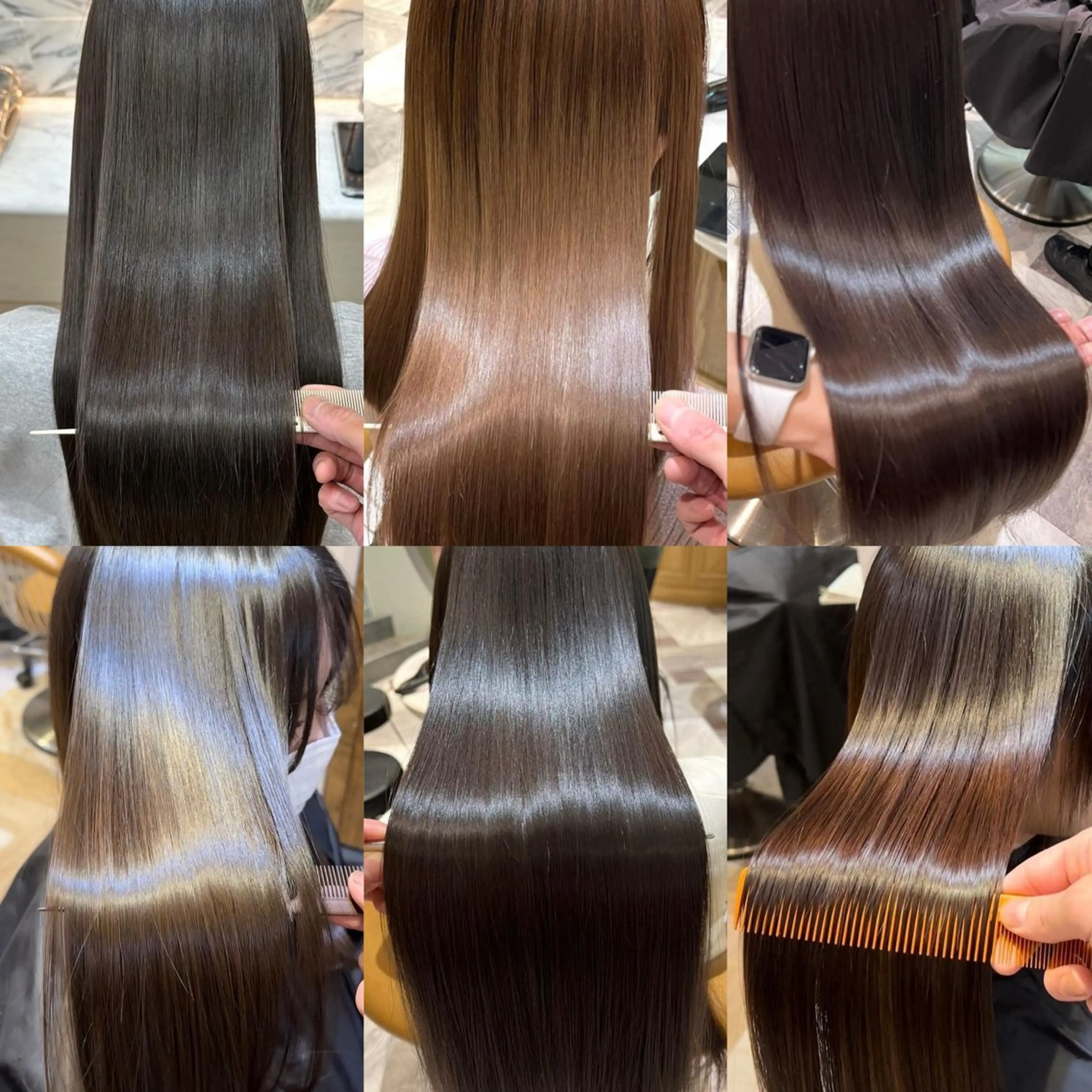 美髪💓縮毛矯正✨️+カット+カラー+トリートメントの写真