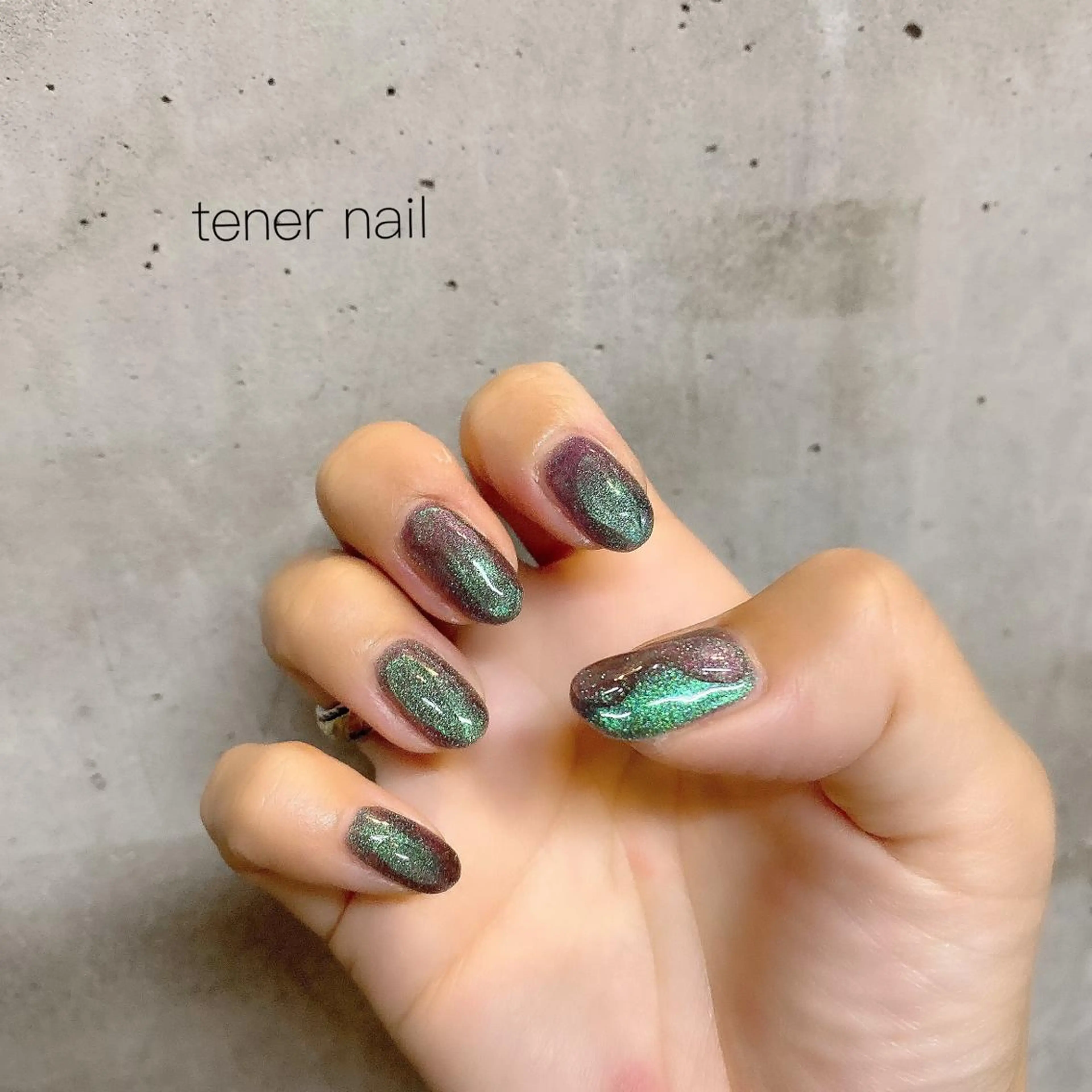 ネイル マグネットネイル tener  nail  テネルネイル所属・テネルネイル tener nailのネイルデザイン