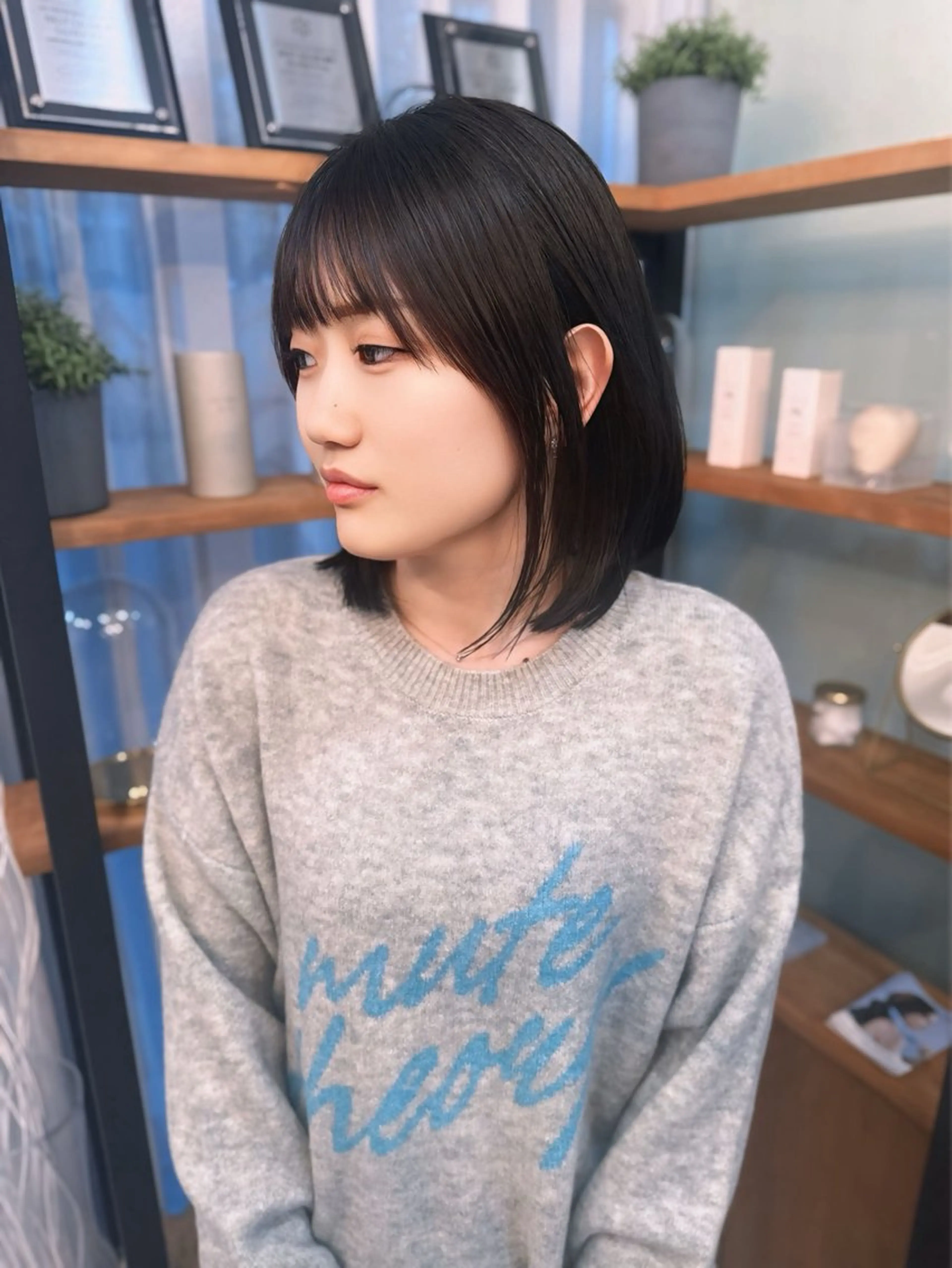 ミディアム Zina 千早店 藤 辰也のヘアスタイル