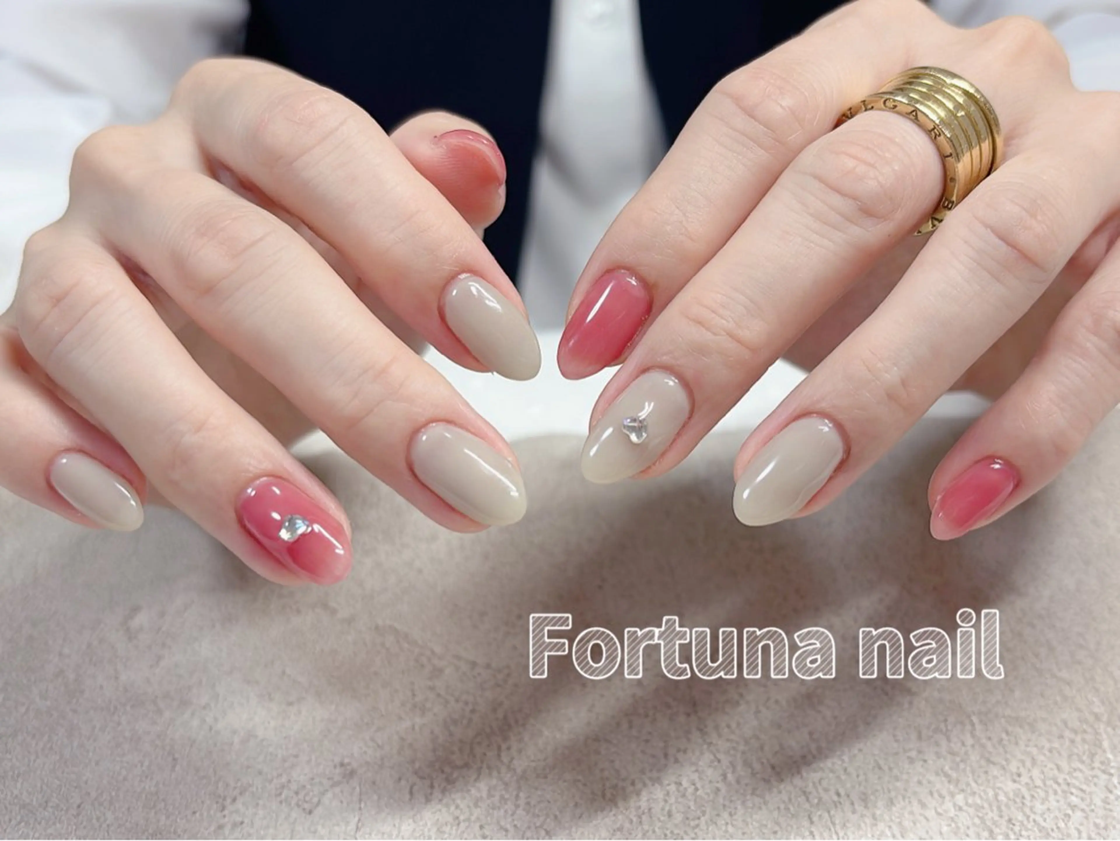 ネイル ハンドネイル Nail •Head スパFortunaのネイルデザイン