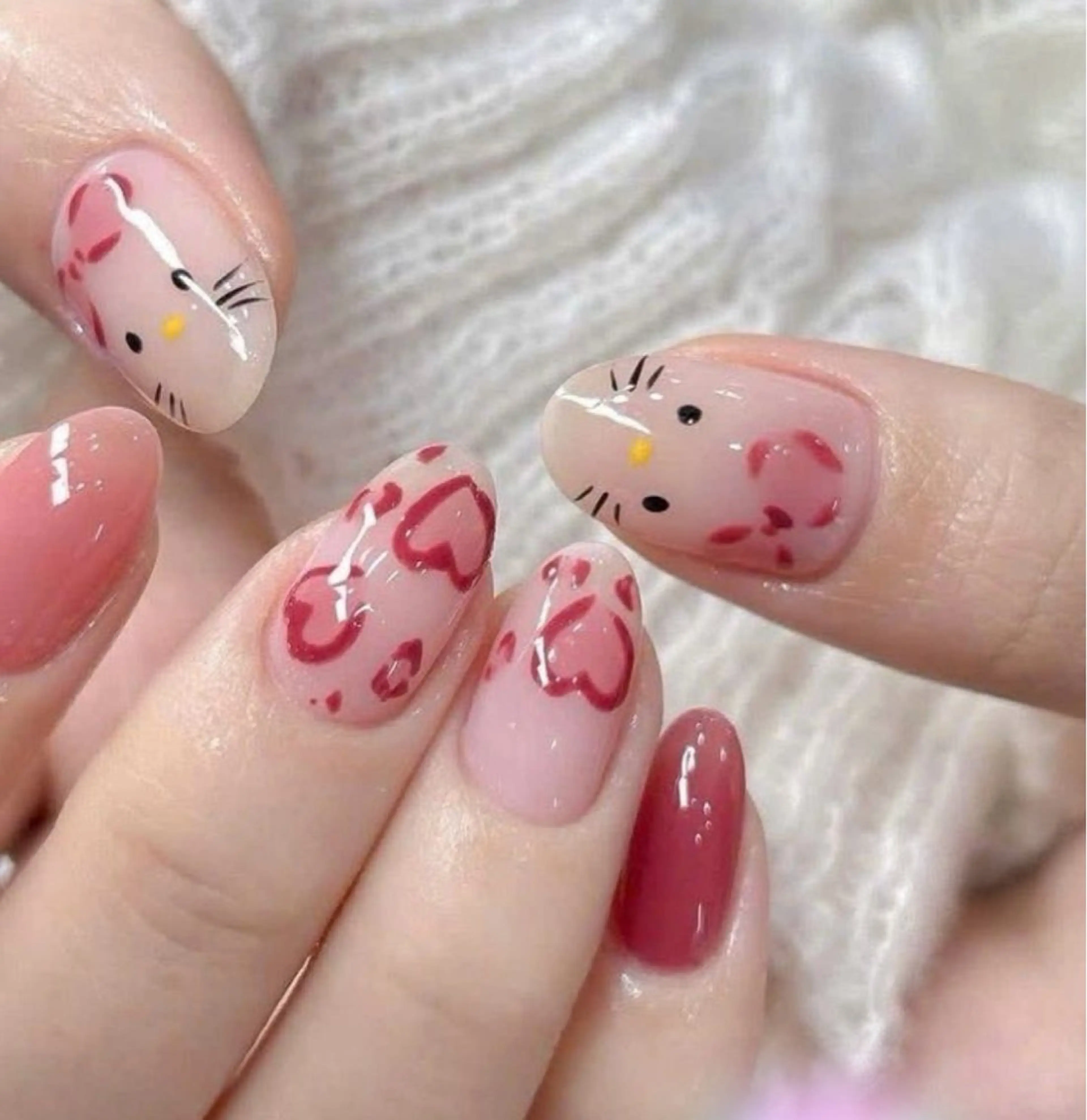 ネイル アートネイル フットネイル フレンチネイル ジェルネイル 韓国ネイル Kawaii Nail Salon所属・YURI NAIL NARITAのネイルデザイン
