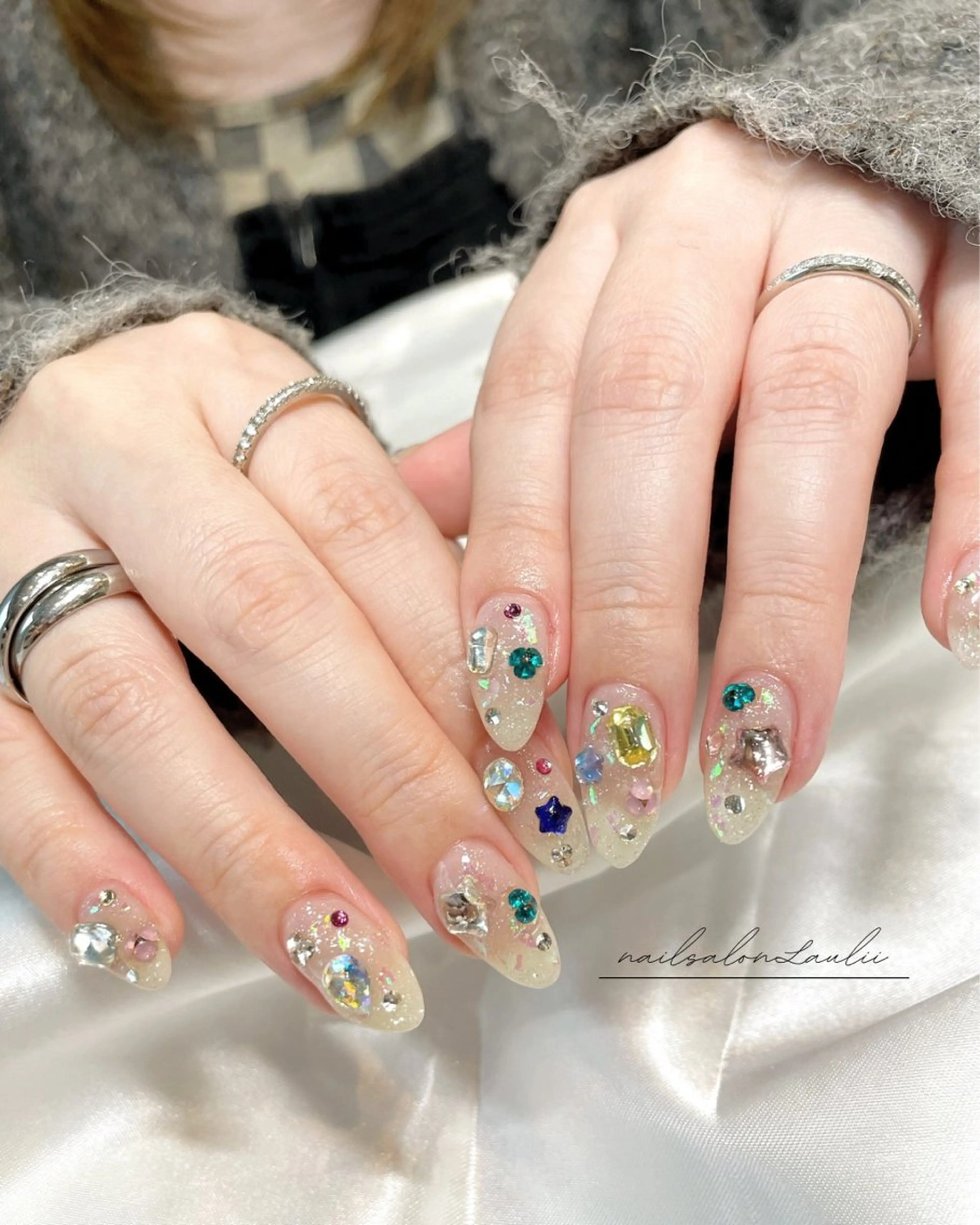 ネイル ハンドネイル ハンドケア privatesalon Laulii所属・Laulii RIKAのネイルデザイン