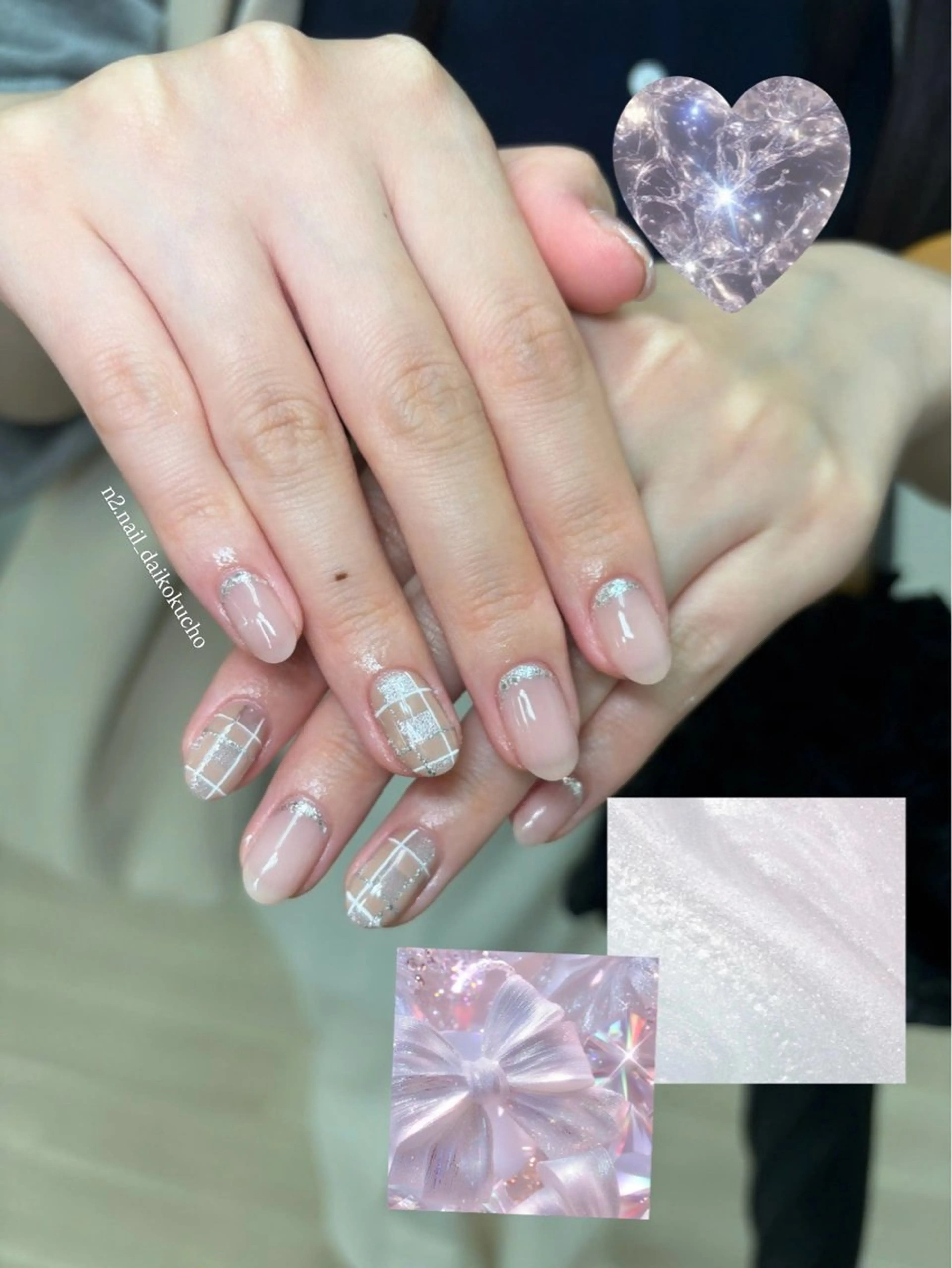 ネイル ジェルネイル オフィスネイル シンプルネイル 春ネイル N2 nailのネイルデザイン