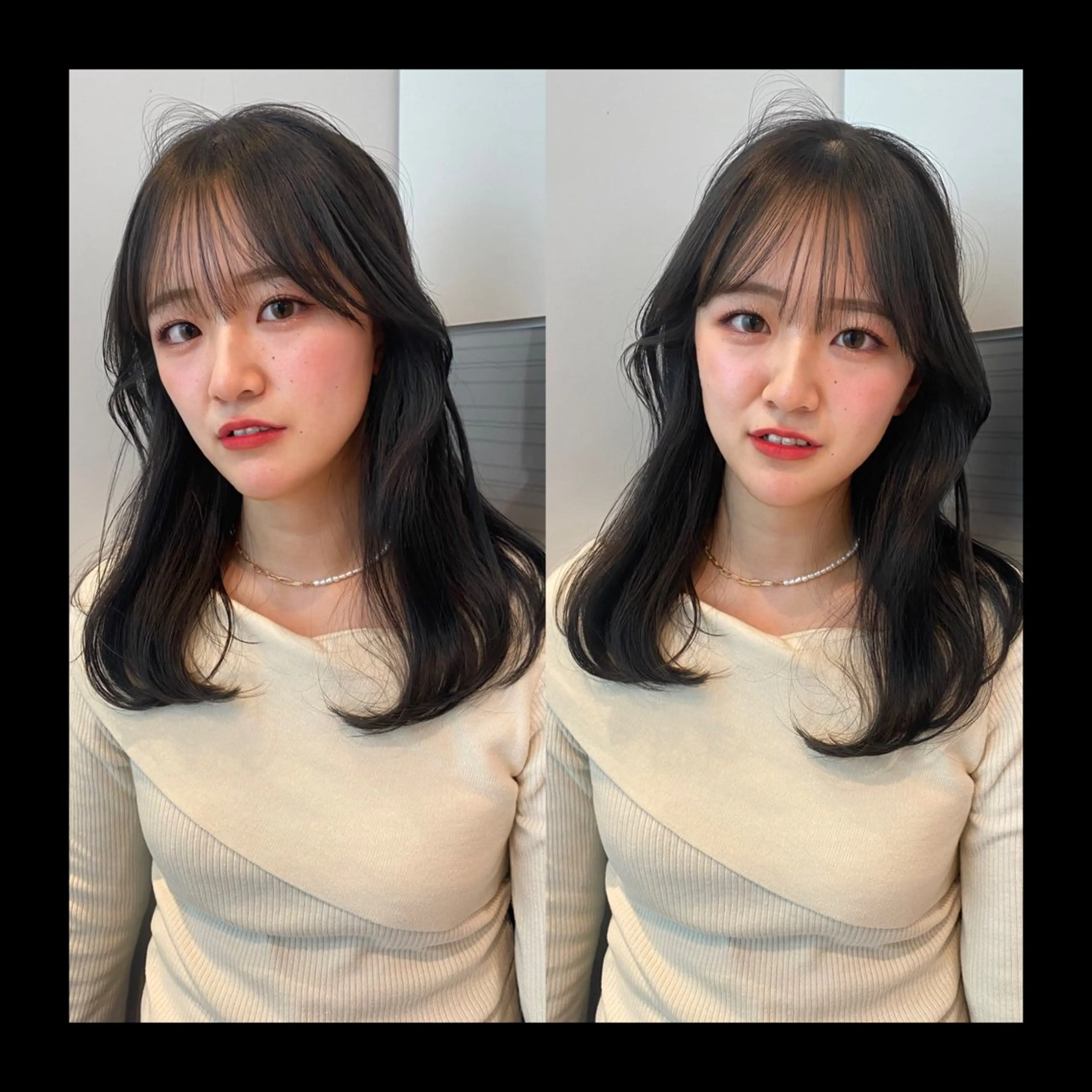 ロング カラー ブリーチ ブリーチなしカラー カット ヘアカラー トリートメント mai / linoah˚✧のヘアスタイル