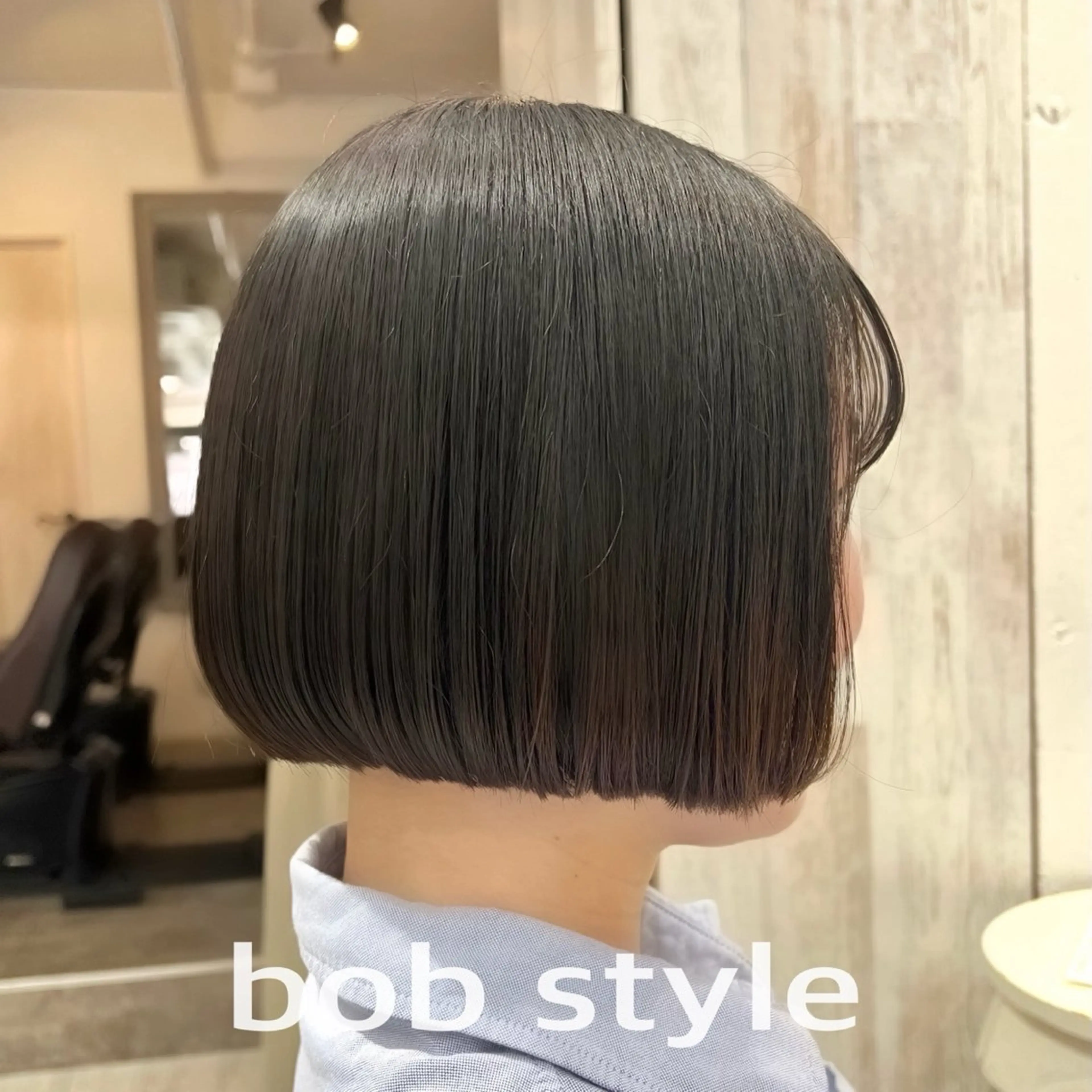 ショート アッシュ アッシュブラウン ボブ カット ヘアカラー トリートメント re view MIRUのヘアスタイル