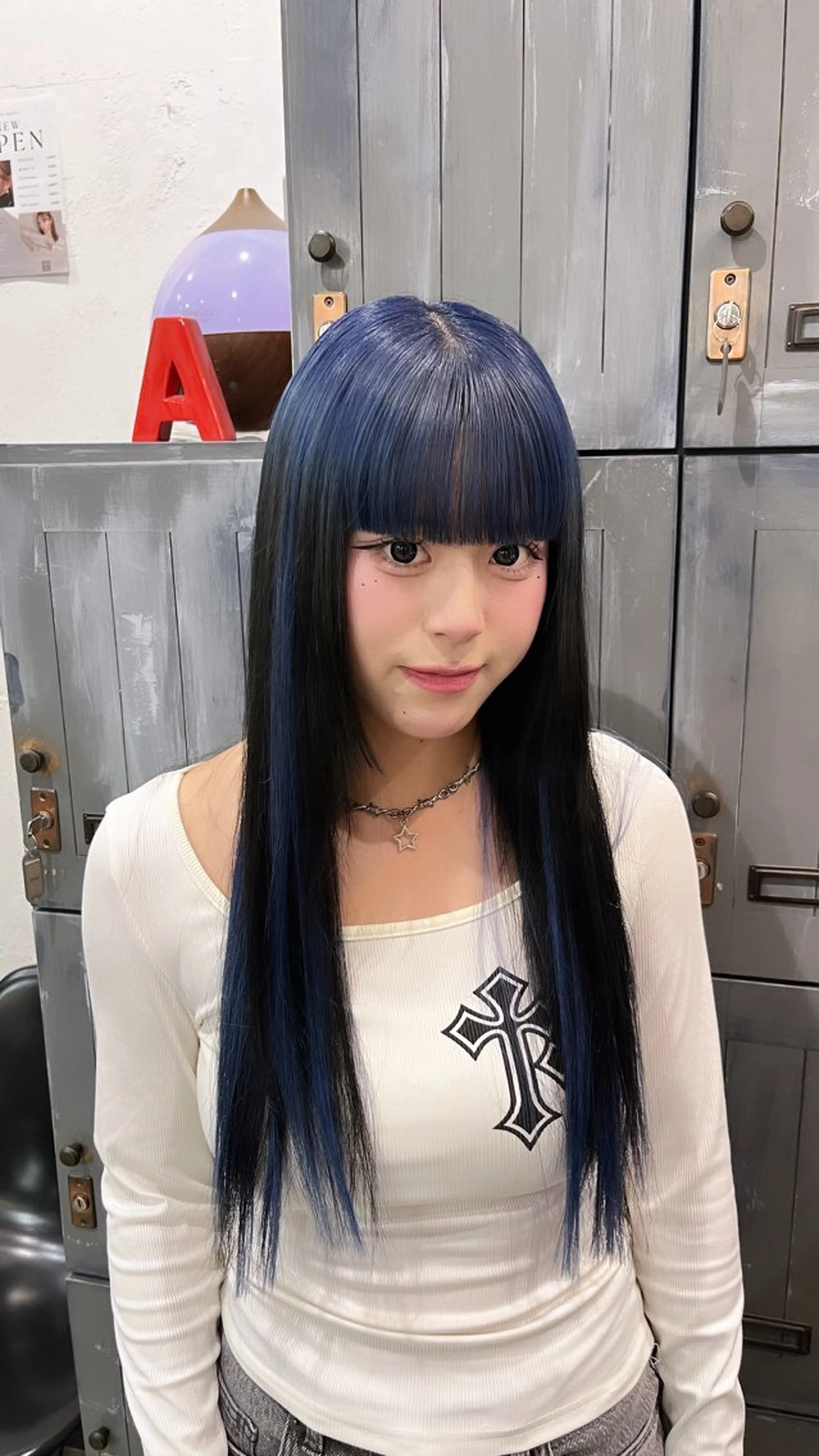 ロング シールエクステ エクステ ハイライト 🖤西嶋　桃花🖤 エクステ/レイヤーのヘアスタイル