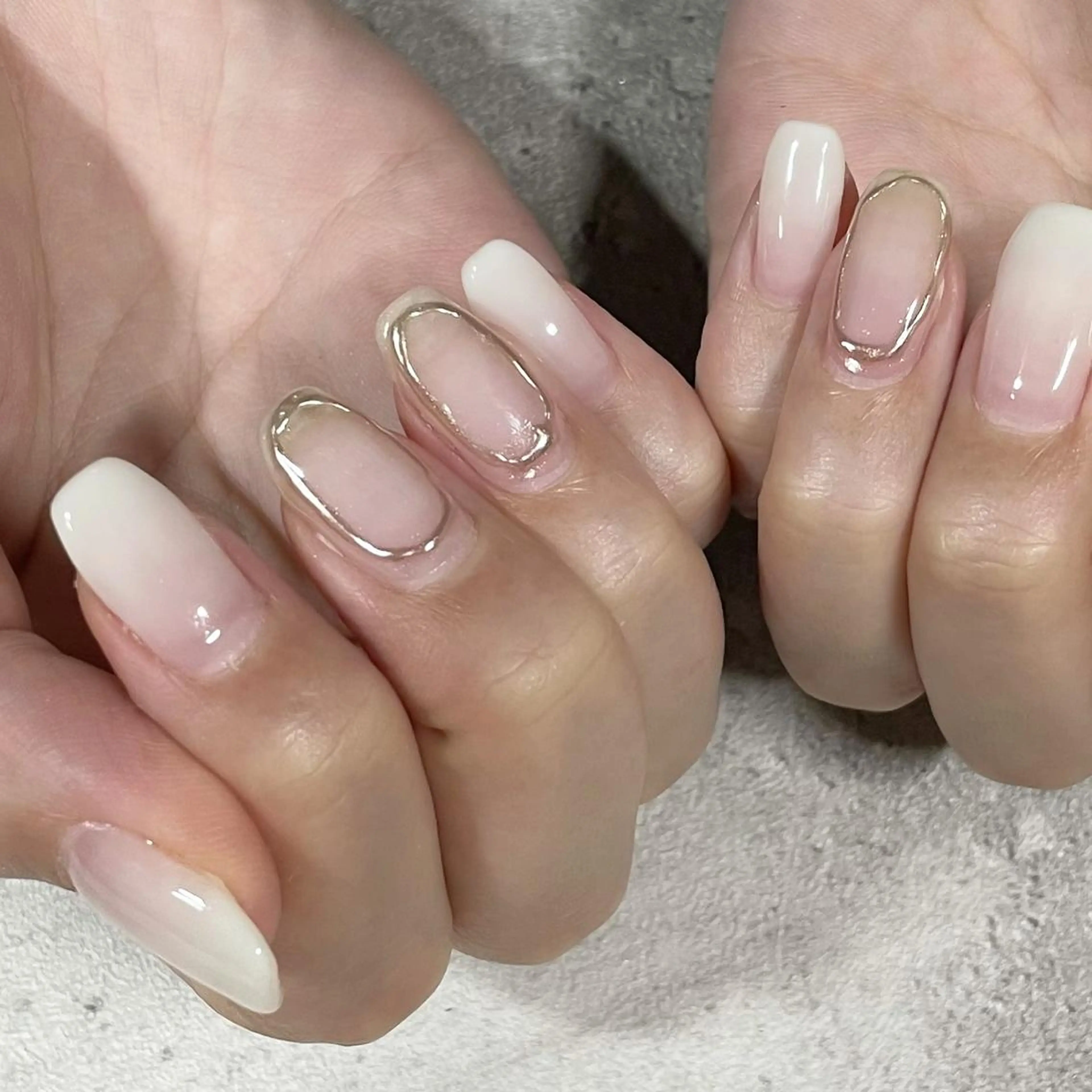 ネイル ジェルネイル シンプルネイル 東 千夏のネイルデザイン