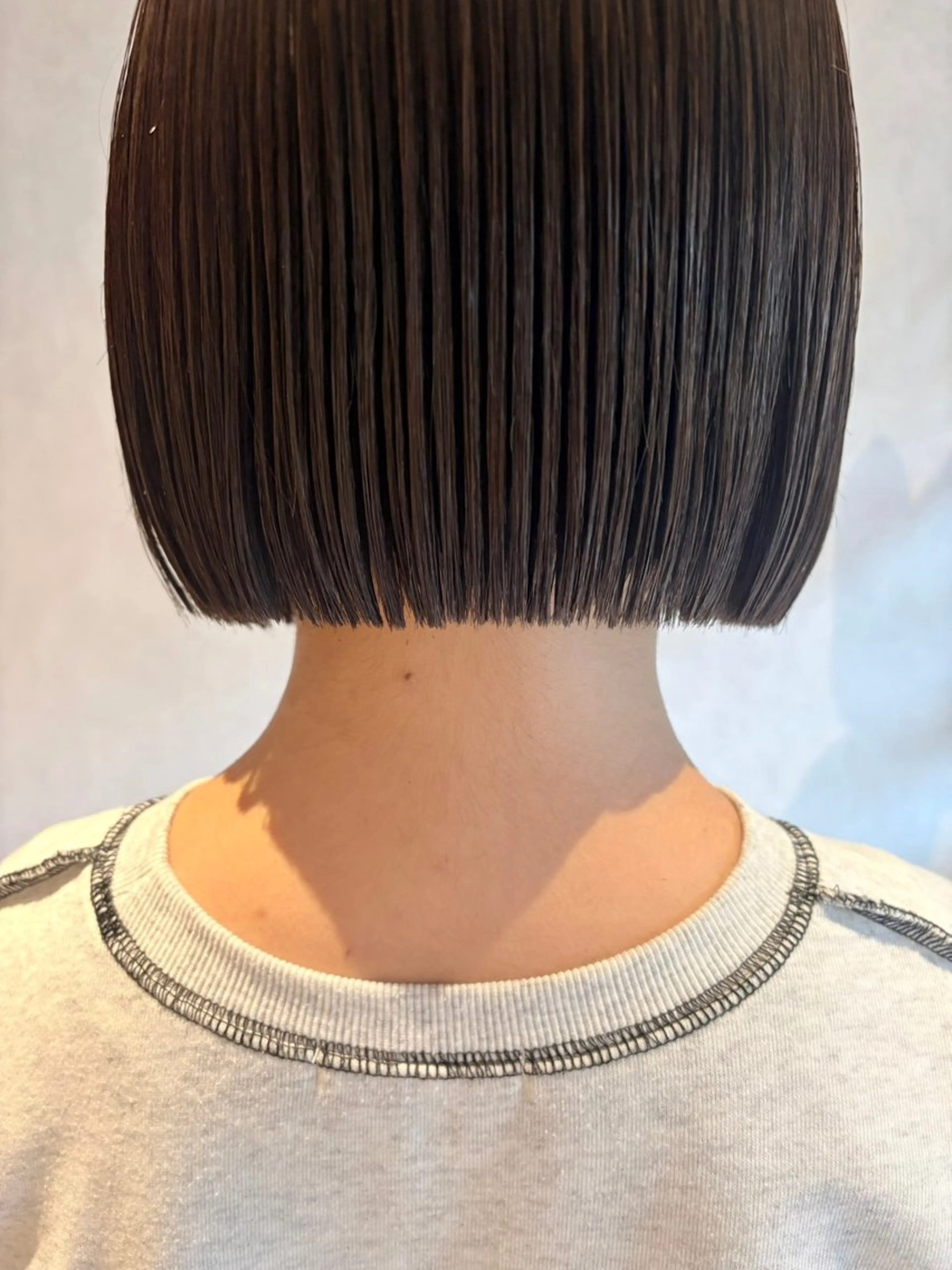 ショート 切りっぱなしボブ ボブ カット ヘッドスパ 【ボブ/個室サロン】 癒し空間mimuraのヘアスタイル