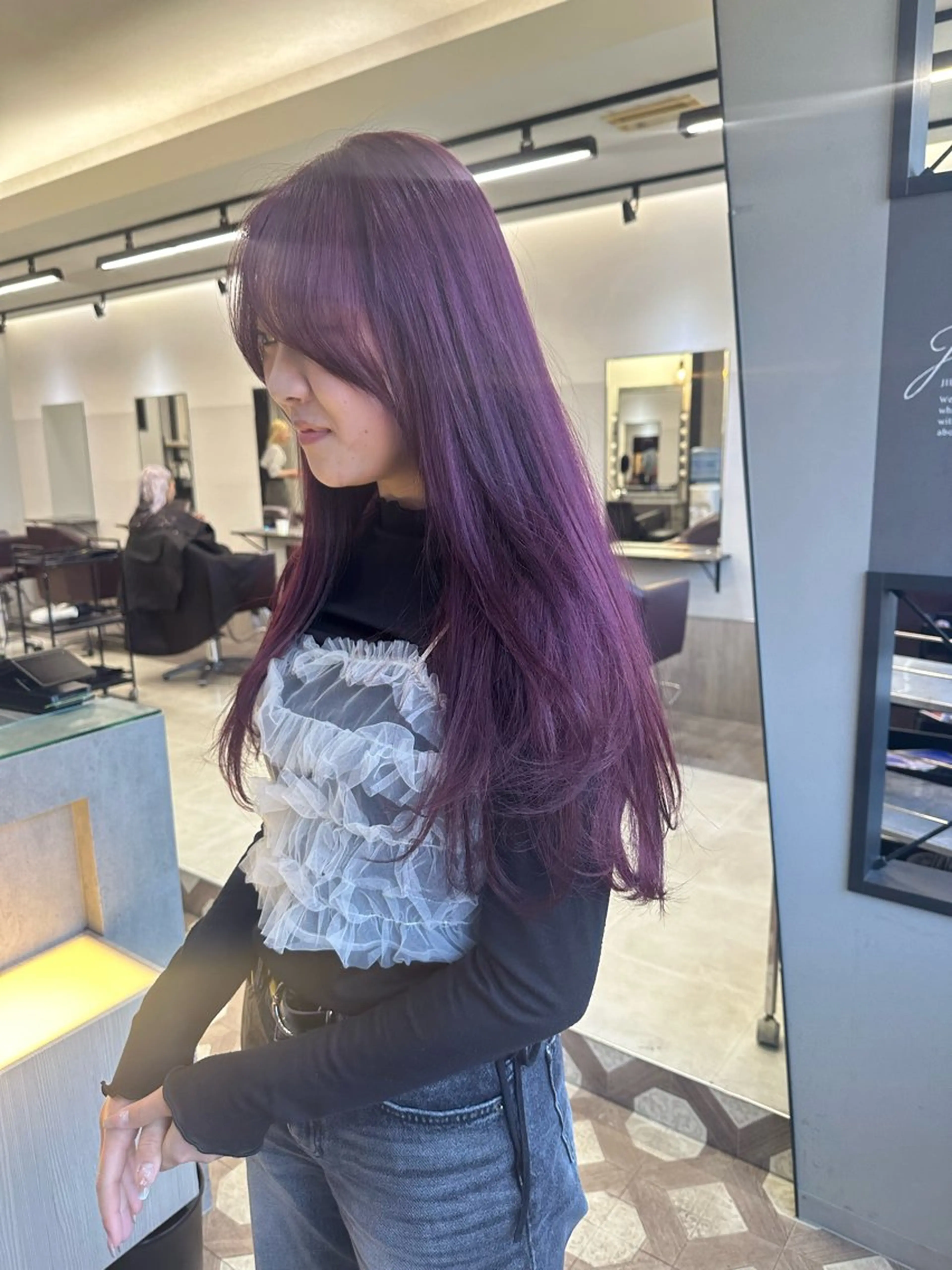 ロング JILL/鶴岡 和幸/天神のヘアスタイル