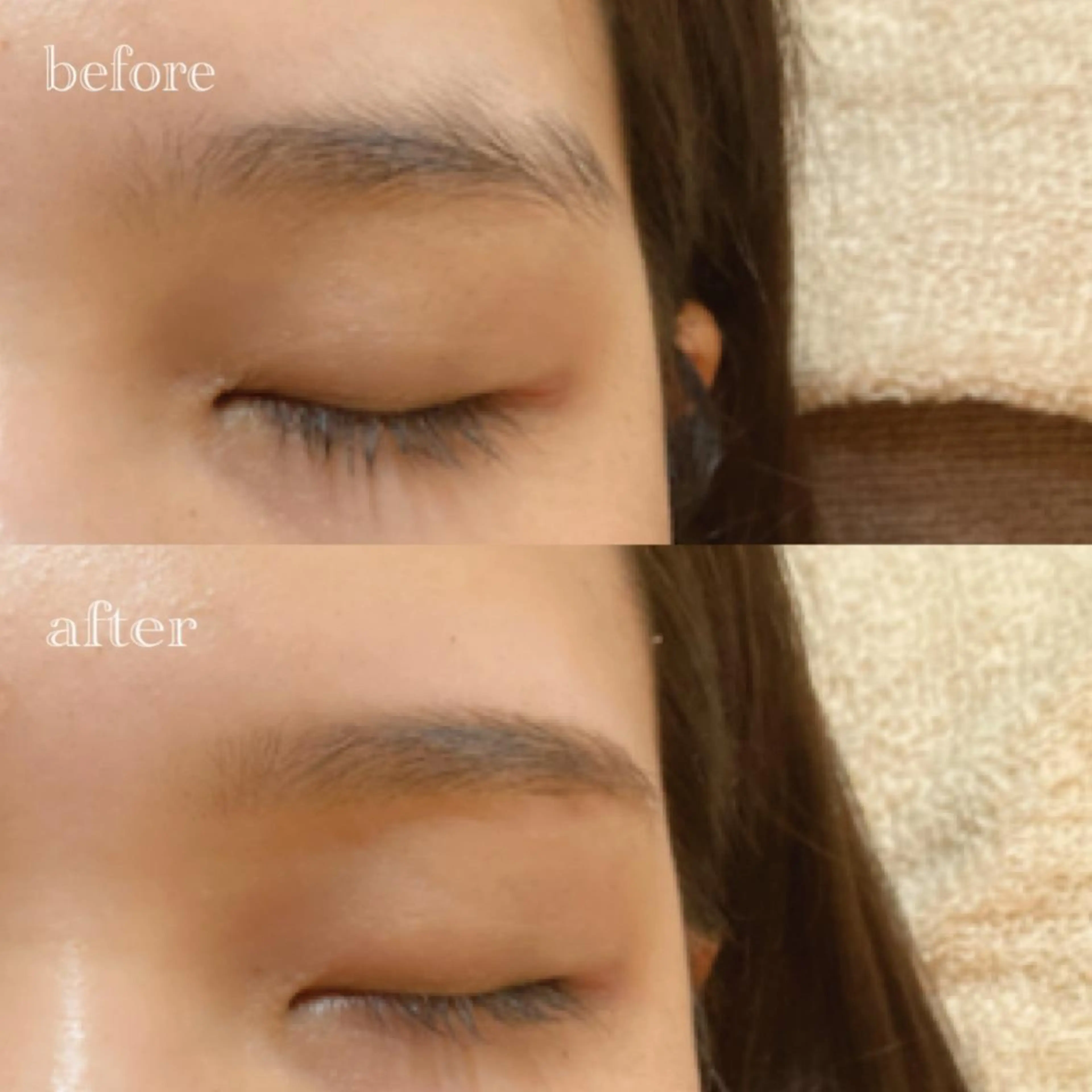 眉毛アイブロウ&まつ毛パーマiena渋谷/パリジェンヌ/眉毛まつげパーマ/眉毛アイブロウ所属・iena池袋 【練習モデル募集】の眉毛・アイブロウイメージ