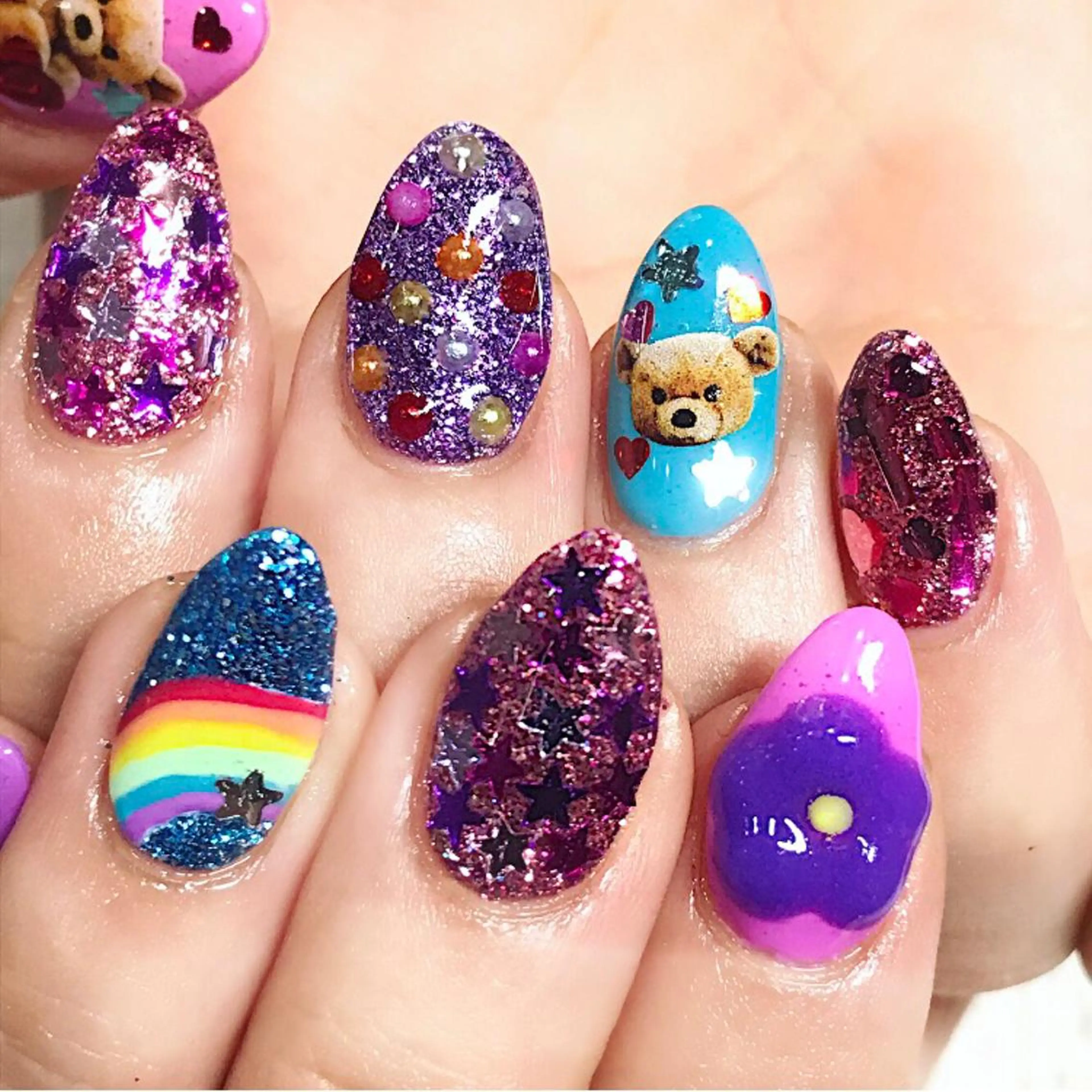 ネイル ジェルネイル 渋谷ビュレネイル Kaoruのネイルデザイン