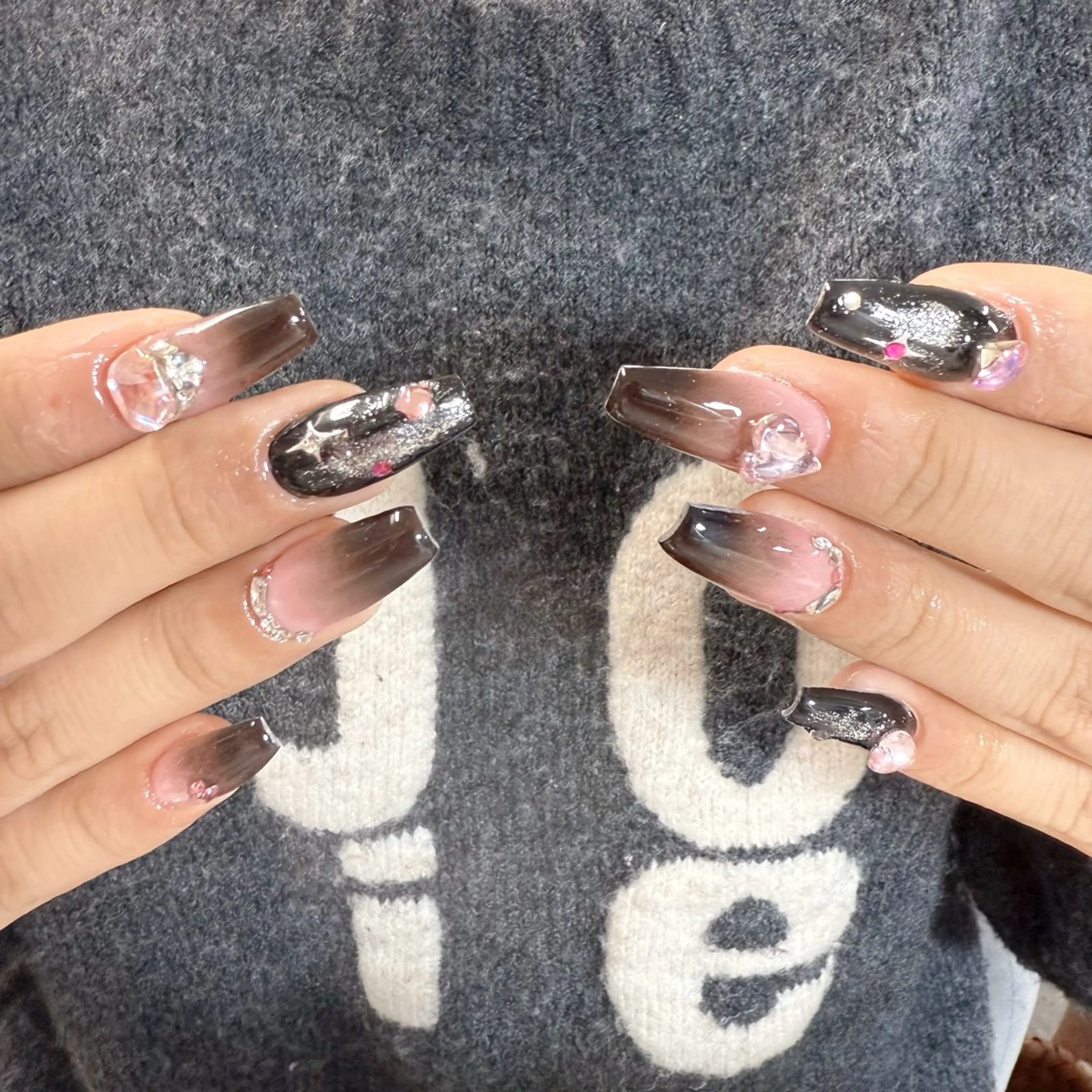 ネイル ハンドネイル 🍄Lemode 韓国風ネイル🍄のネイルデザイン