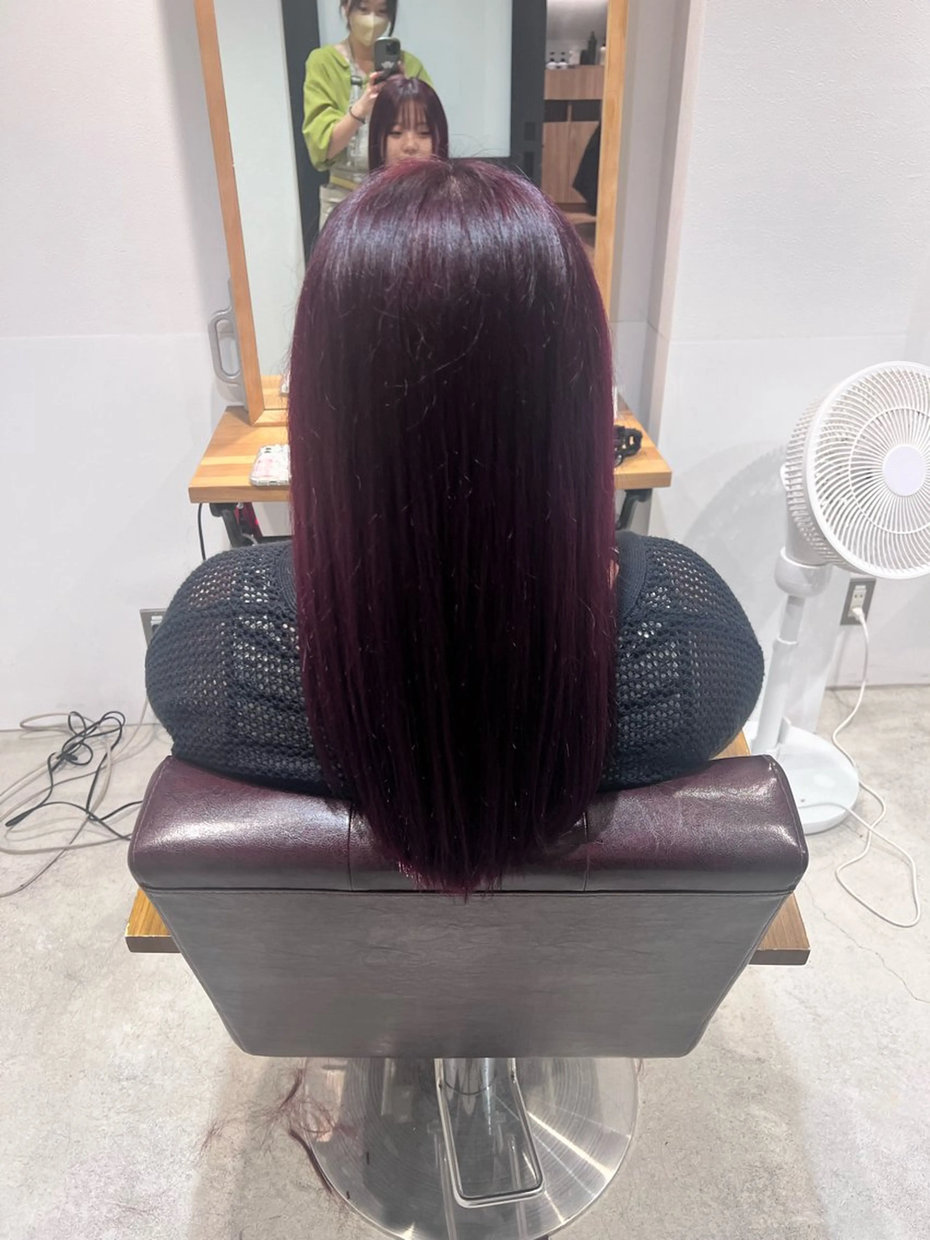 ロング カラー fuuga所属・☻ ayakaのヘアスタイル