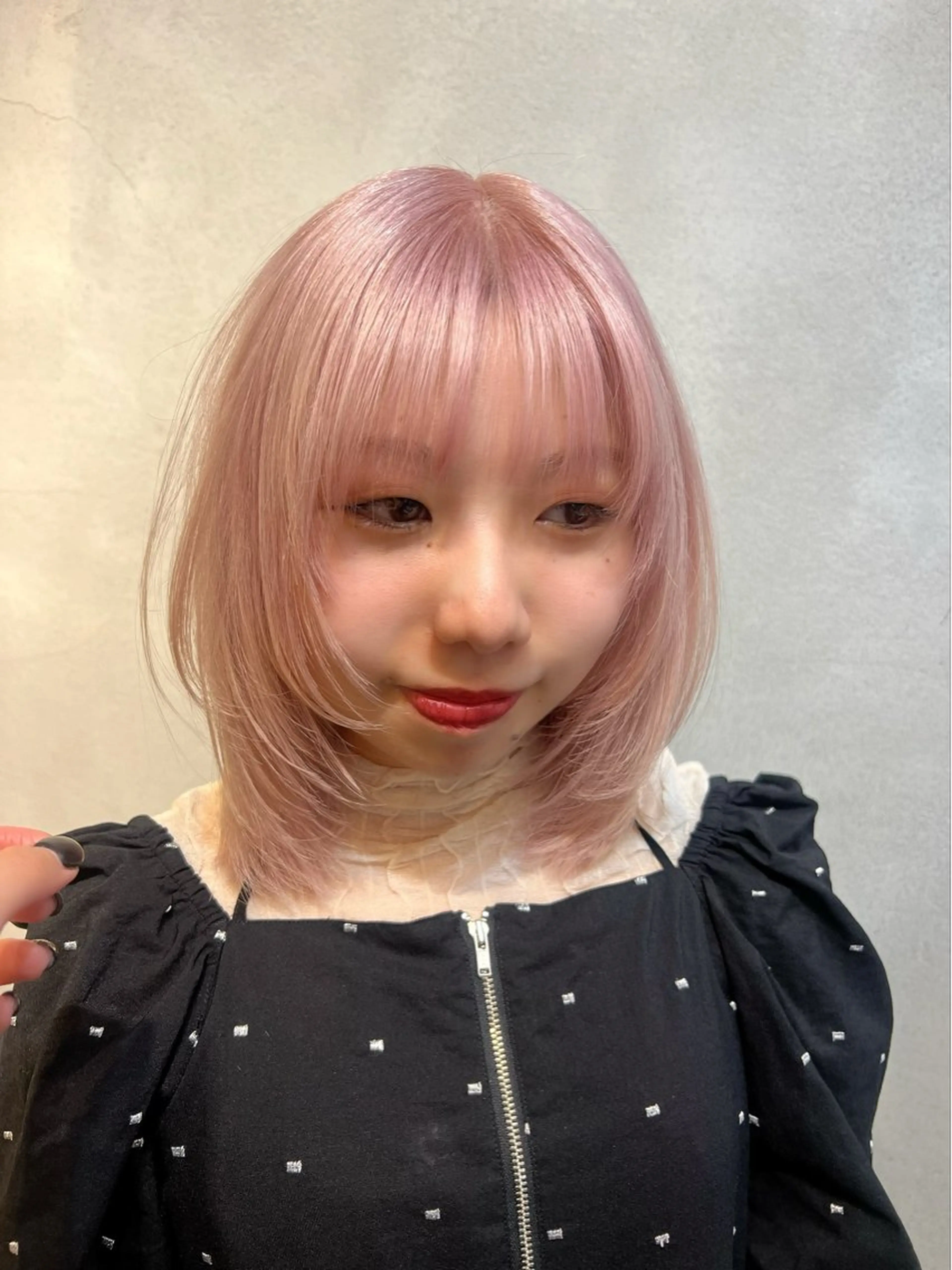 セミロング カラー カット ヘアカラー トリートメント ヘッドスパ 最高級髪質改善🥇 小玉美菜のヘアスタイル