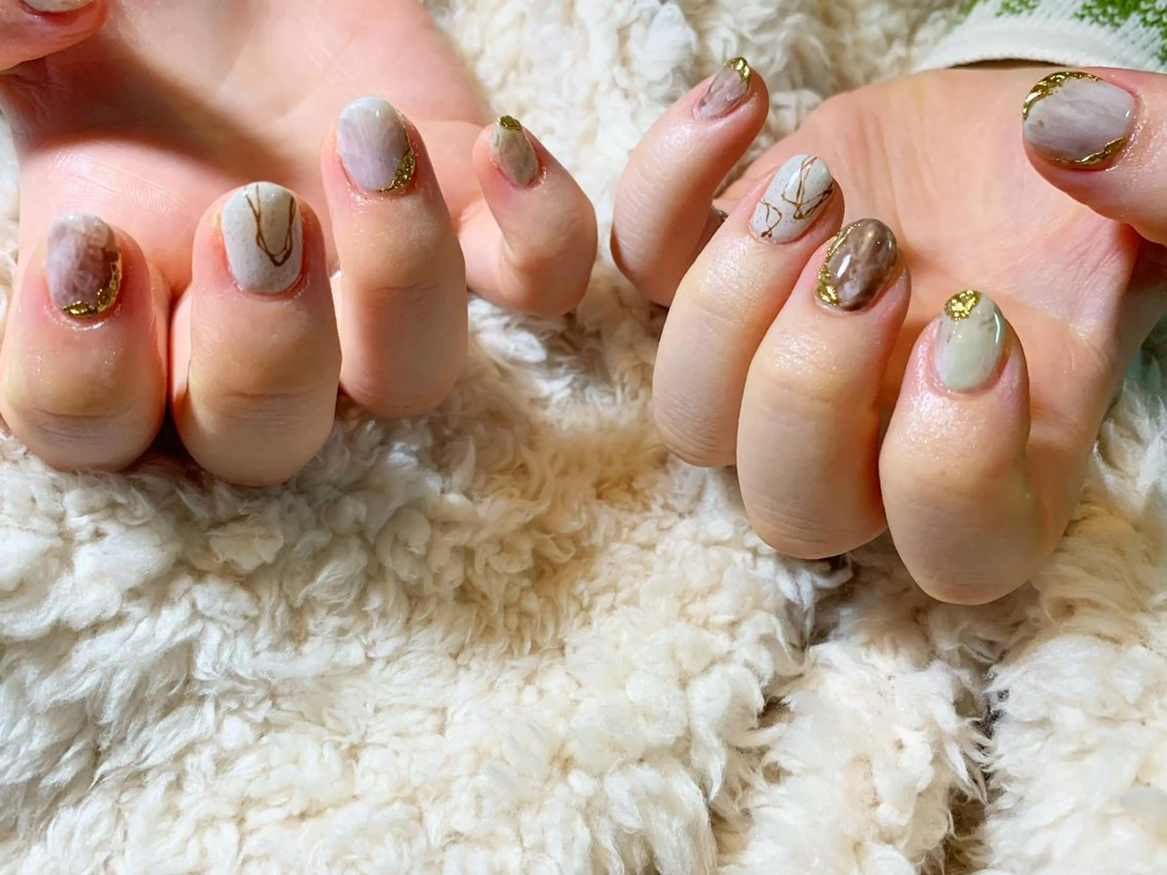 ネイル ハンドネイル フットネイル GéRanium Harukaのネイルデザイン