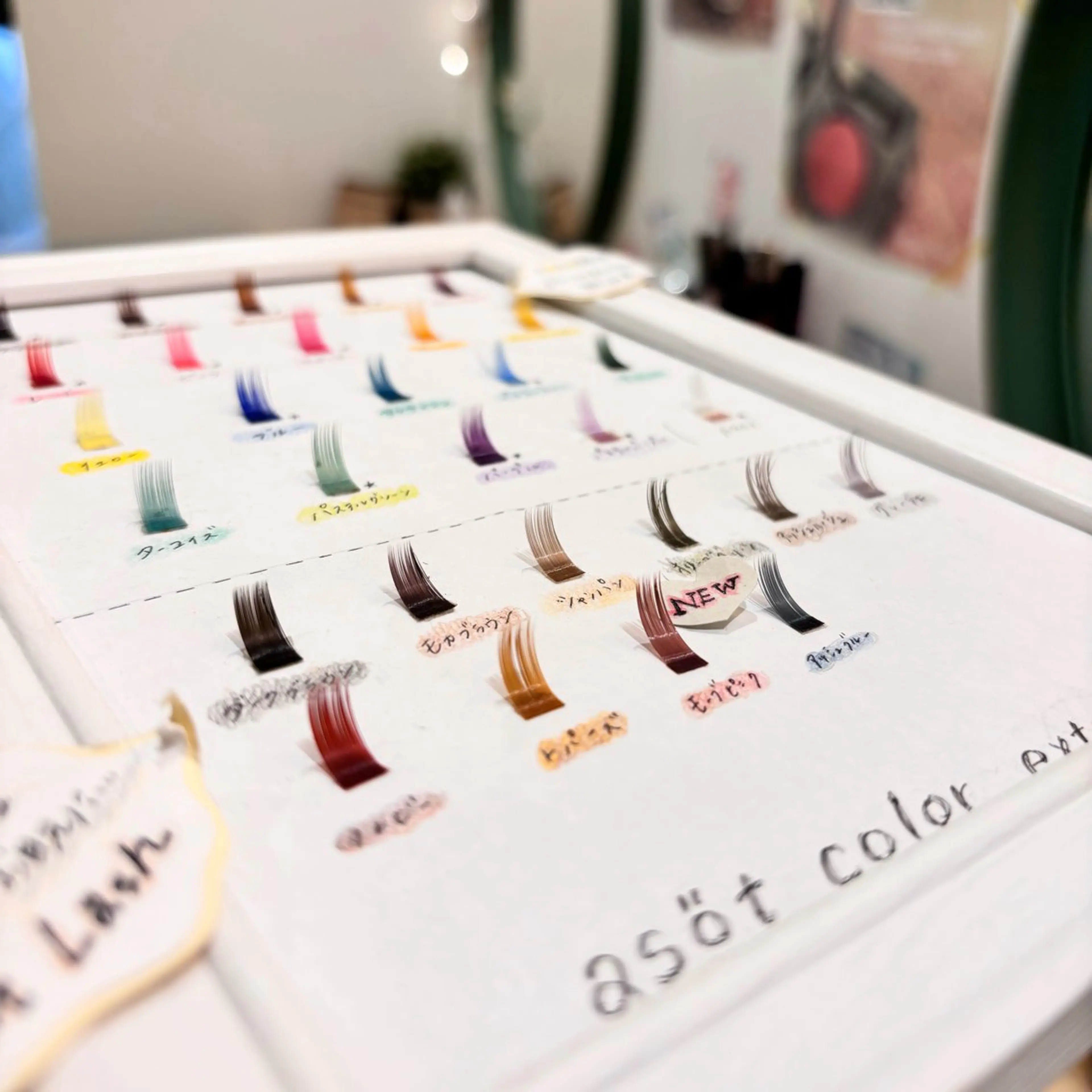 マツエク・マツパ フラットラッシュ ミンク RIN🍎 asot 【千葉】のマツエク・マツパデザイン