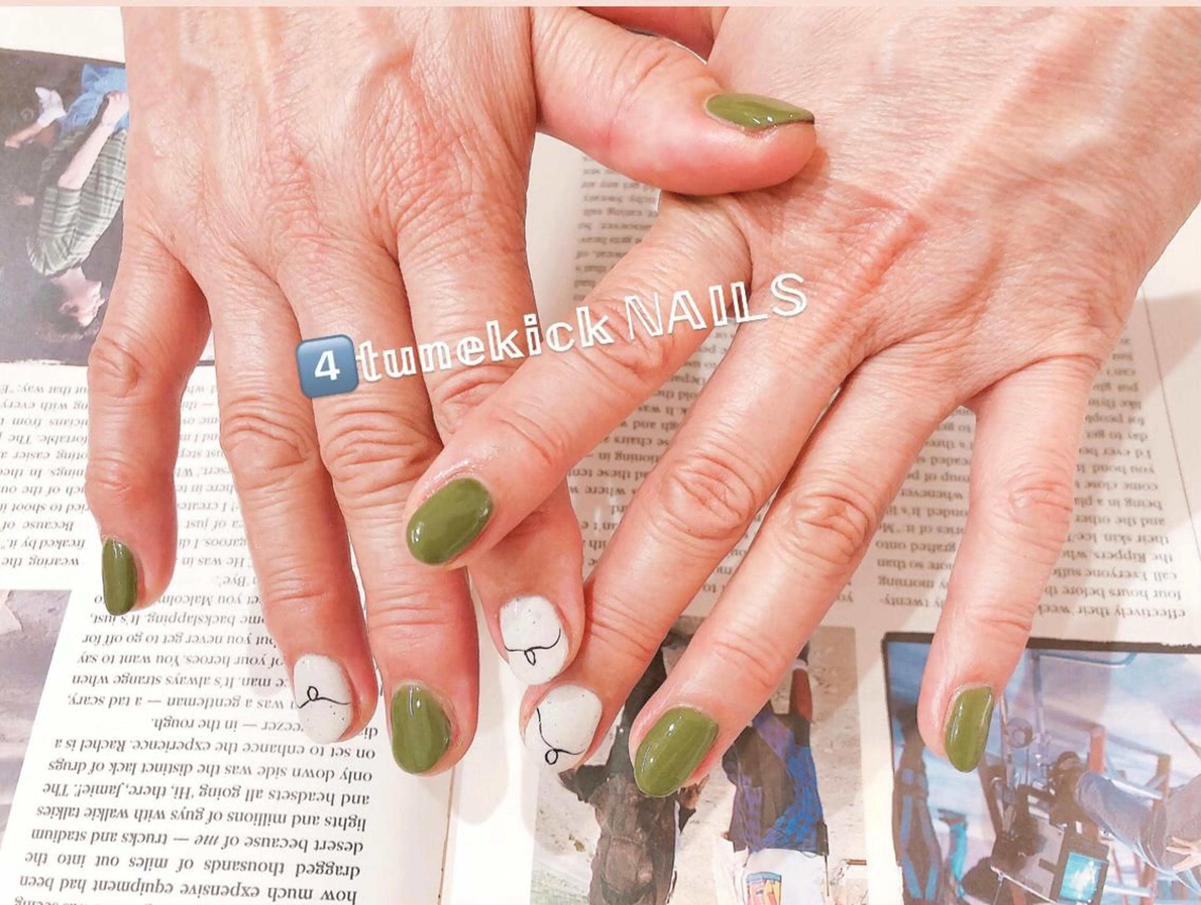 ネイル 4tunekick NAILS(フォーチュンキックネイルズ)所属・光森 淳子のネイルデザイン