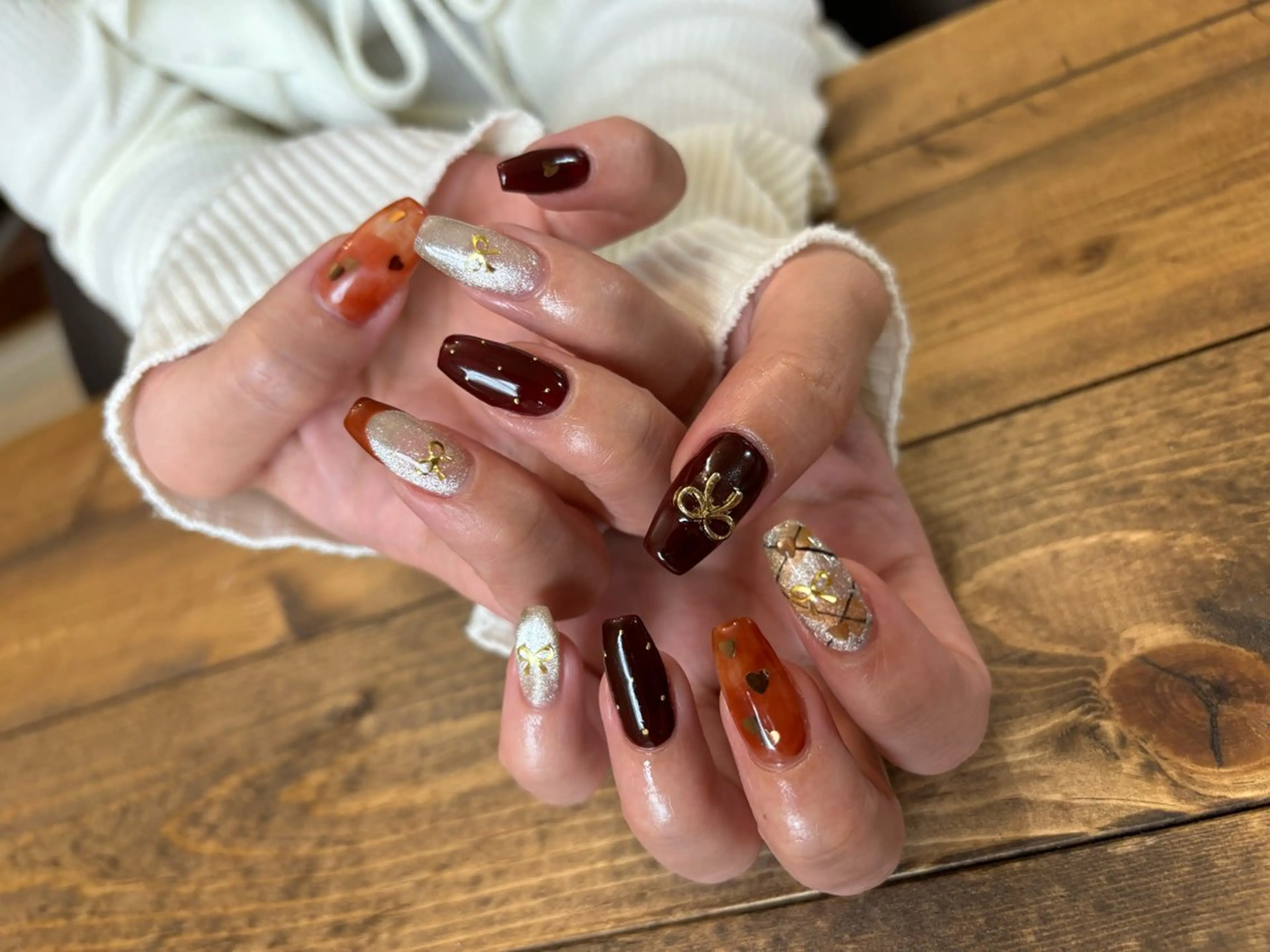 120分シンプル​〜​綺麗目10本アートコース💍の写真