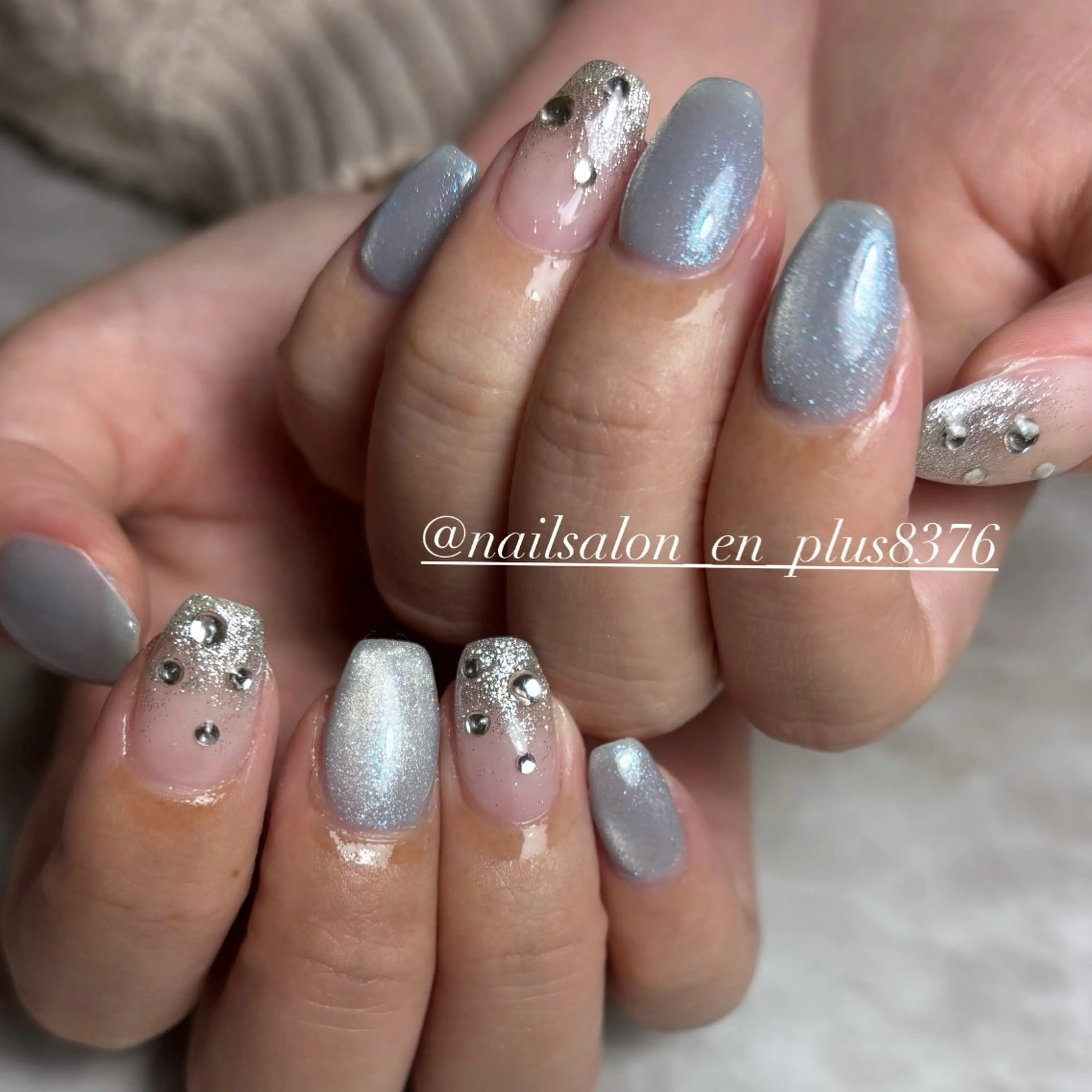 ネイル シンプルネイル ハンドネイル NAILSALON en+所属・NAILSALON en+沖縄市美原のネイルデザイン