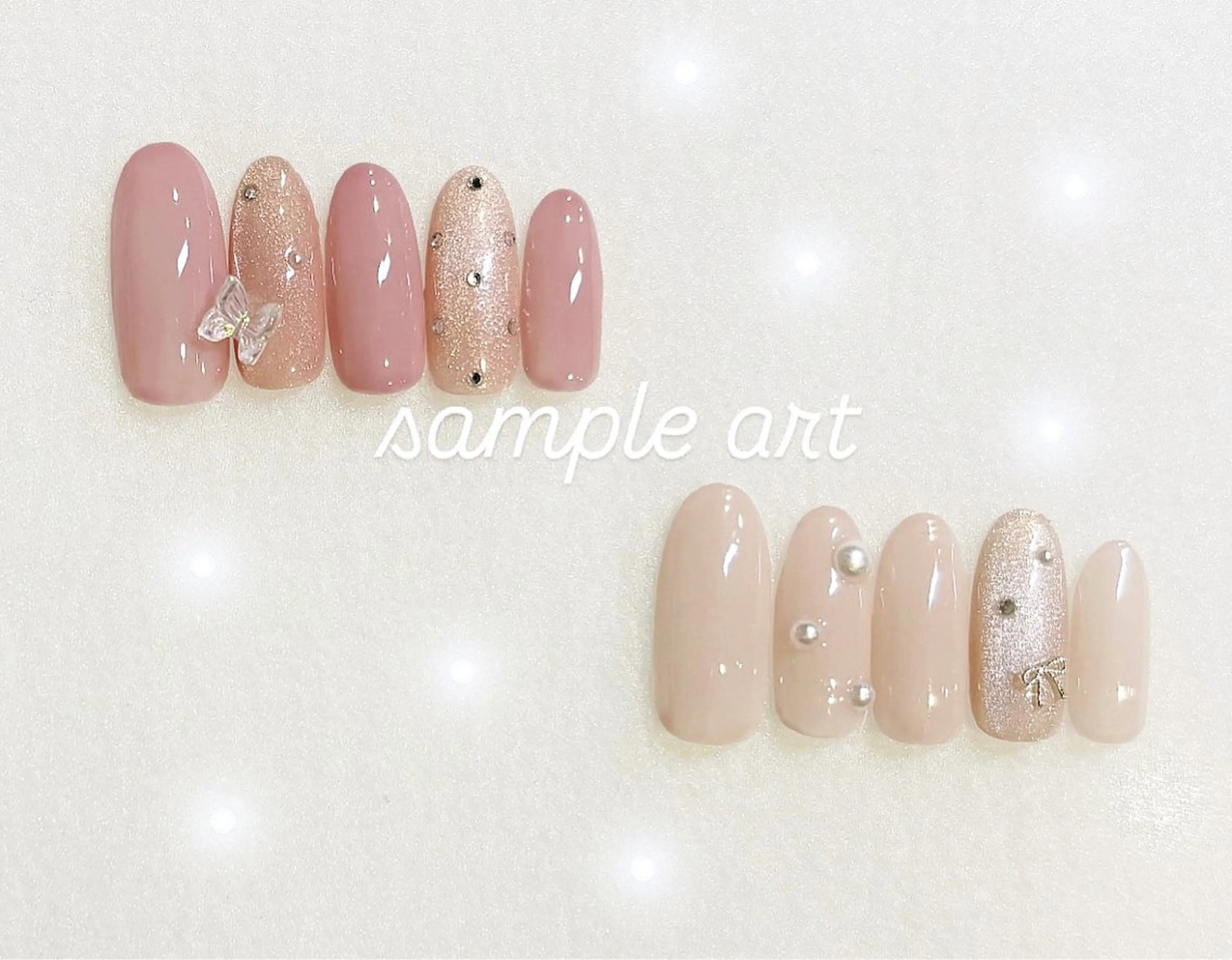 ネイル シンプルネイル AKANE 🧴のネイルデザイン