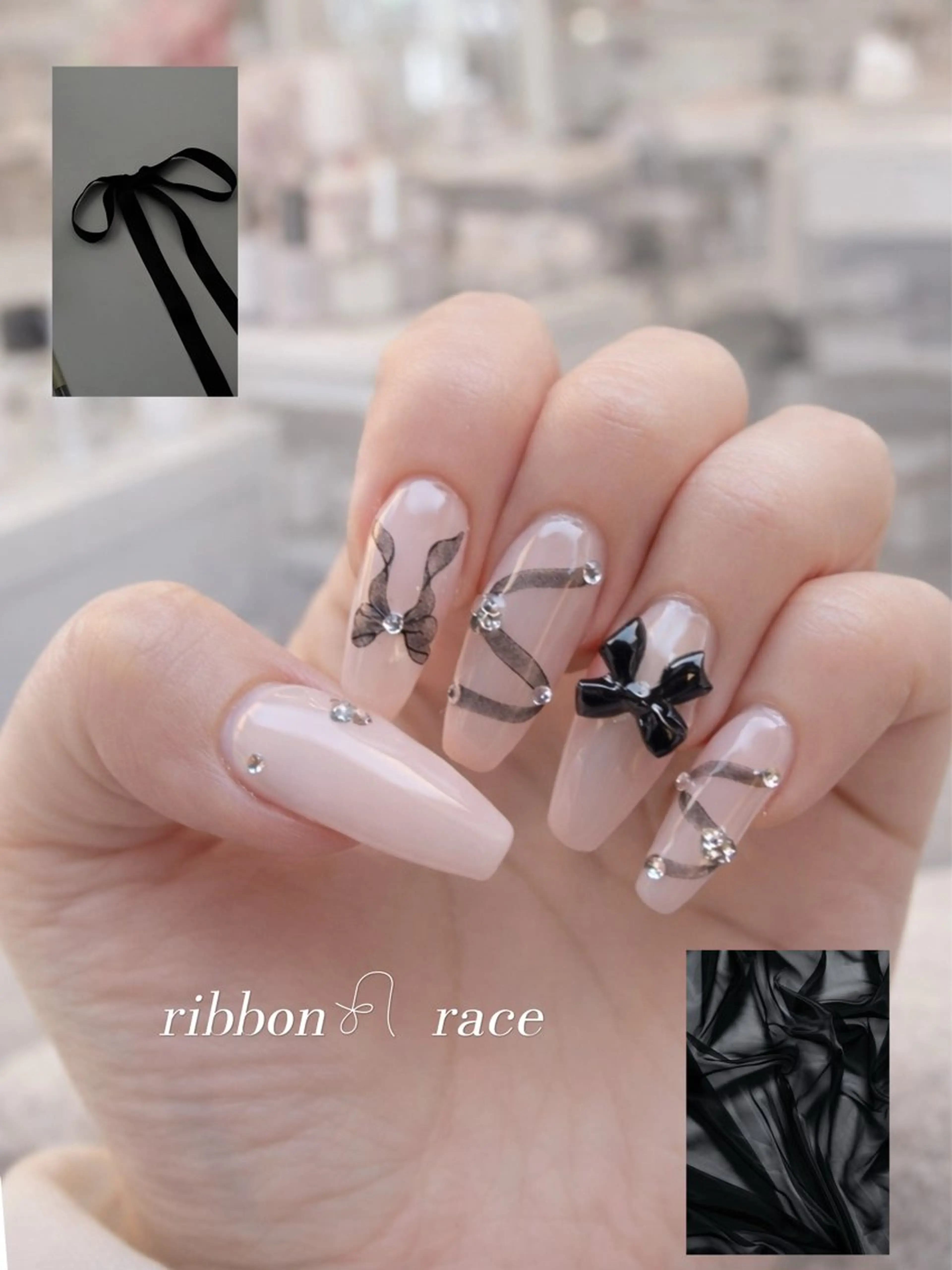 ネイル ハンドネイル LUCIDO千葉店所属・L 🍒スタッフのネイルデザイン