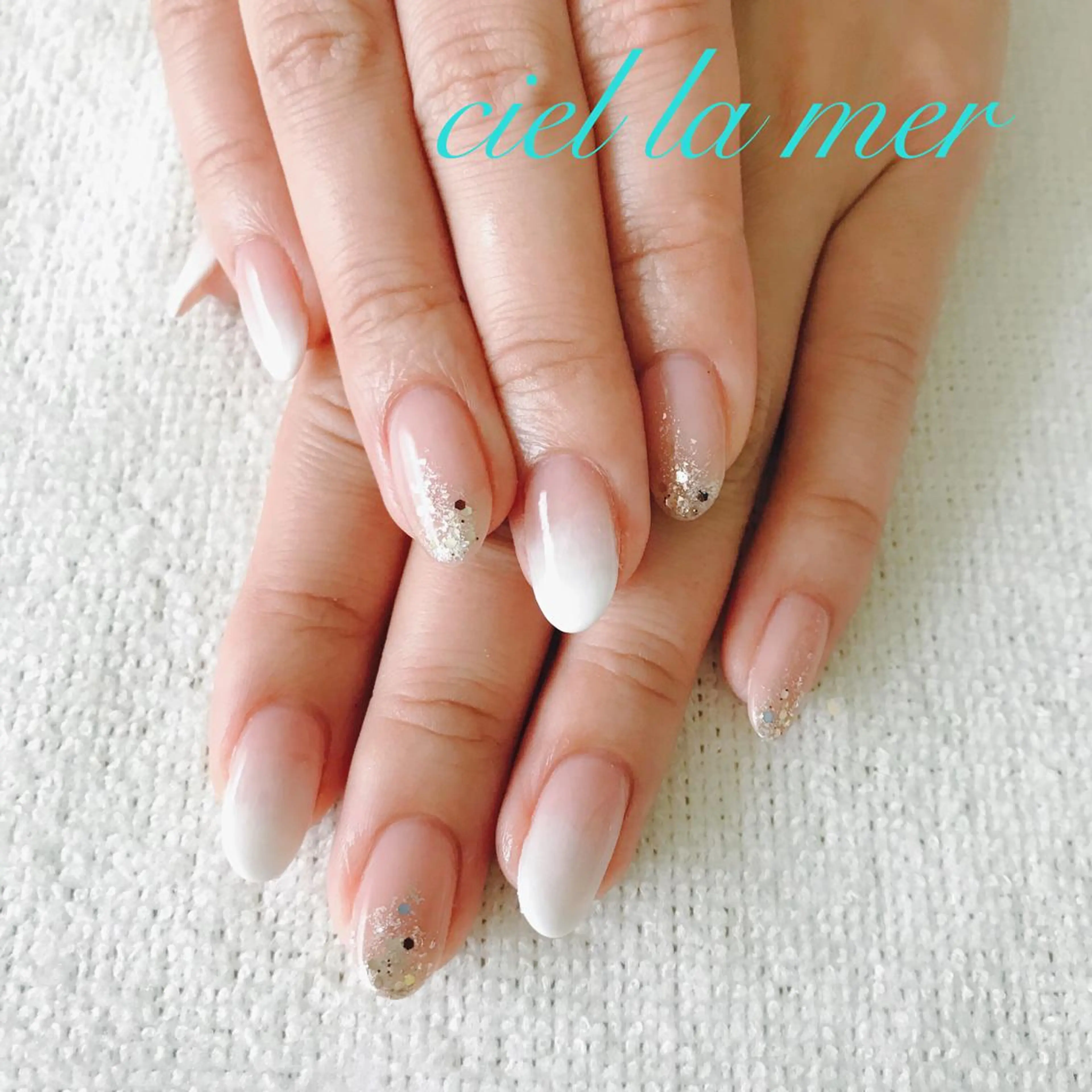 ネイル ハンドネイル フットネイル ciel la merのネイルデザイン